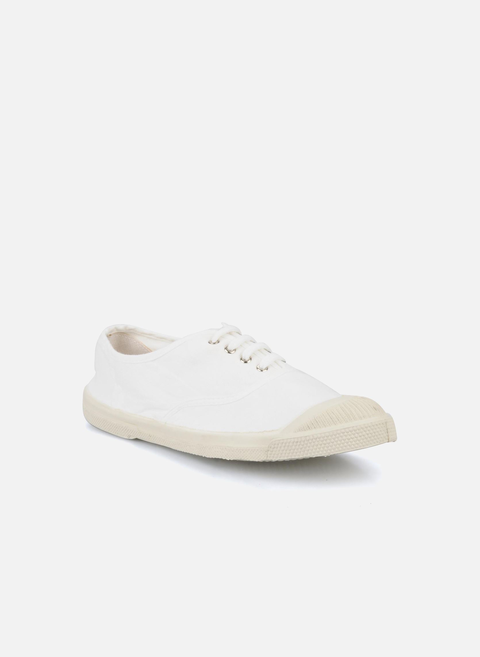 Bensimon Baskets toile Baskets Tennis Lacets W femme blanc