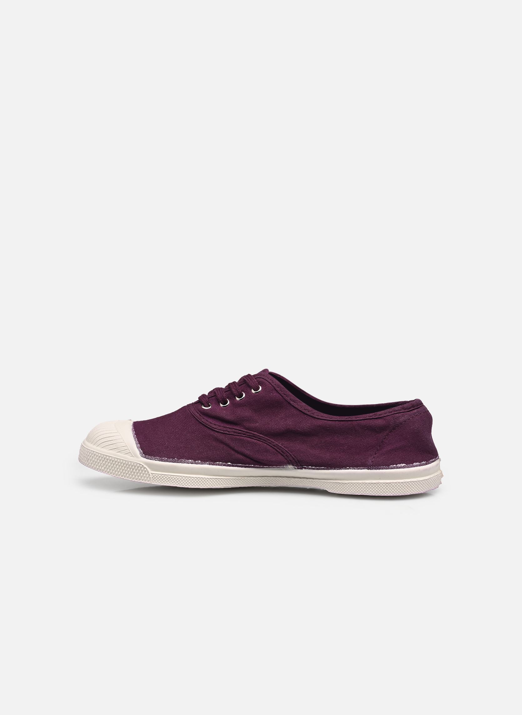 Zapatillas de lona Tennis Lacets W mujer violeta Bensimon Zapatillas de lona Tennis Lacets W mujer violeta PRUNE 1