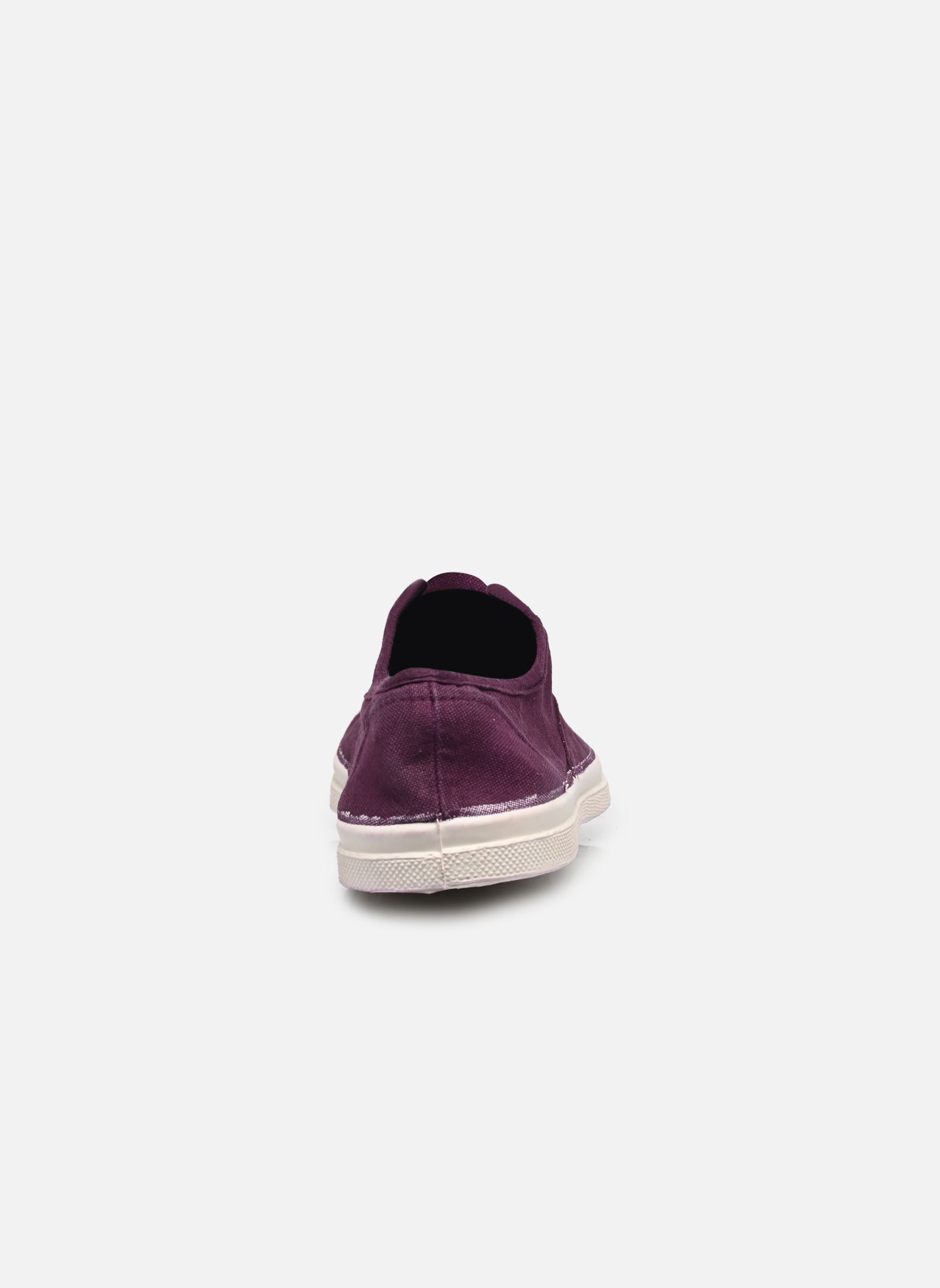 Zapatillas de lona Tennis Lacets W mujer violeta Bensimon Zapatillas de lona Tennis Lacets W mujer violeta PRUNE 1