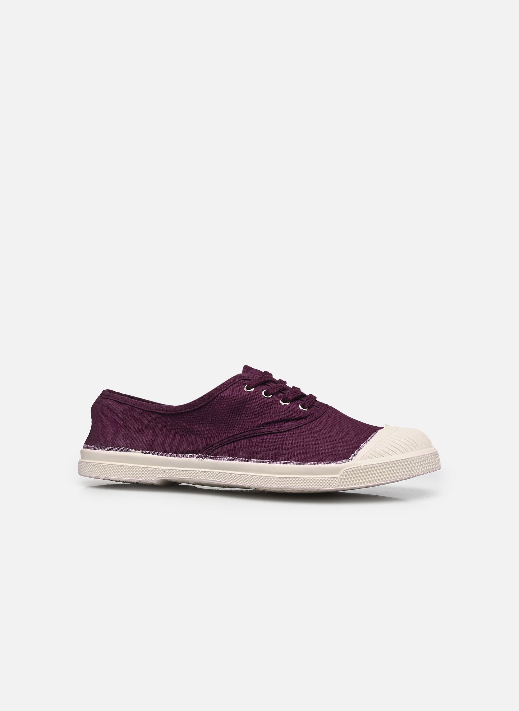Zapatillas de lona Tennis Lacets W mujer violeta Bensimon Zapatillas de lona Tennis Lacets W mujer violeta PRUNE 1