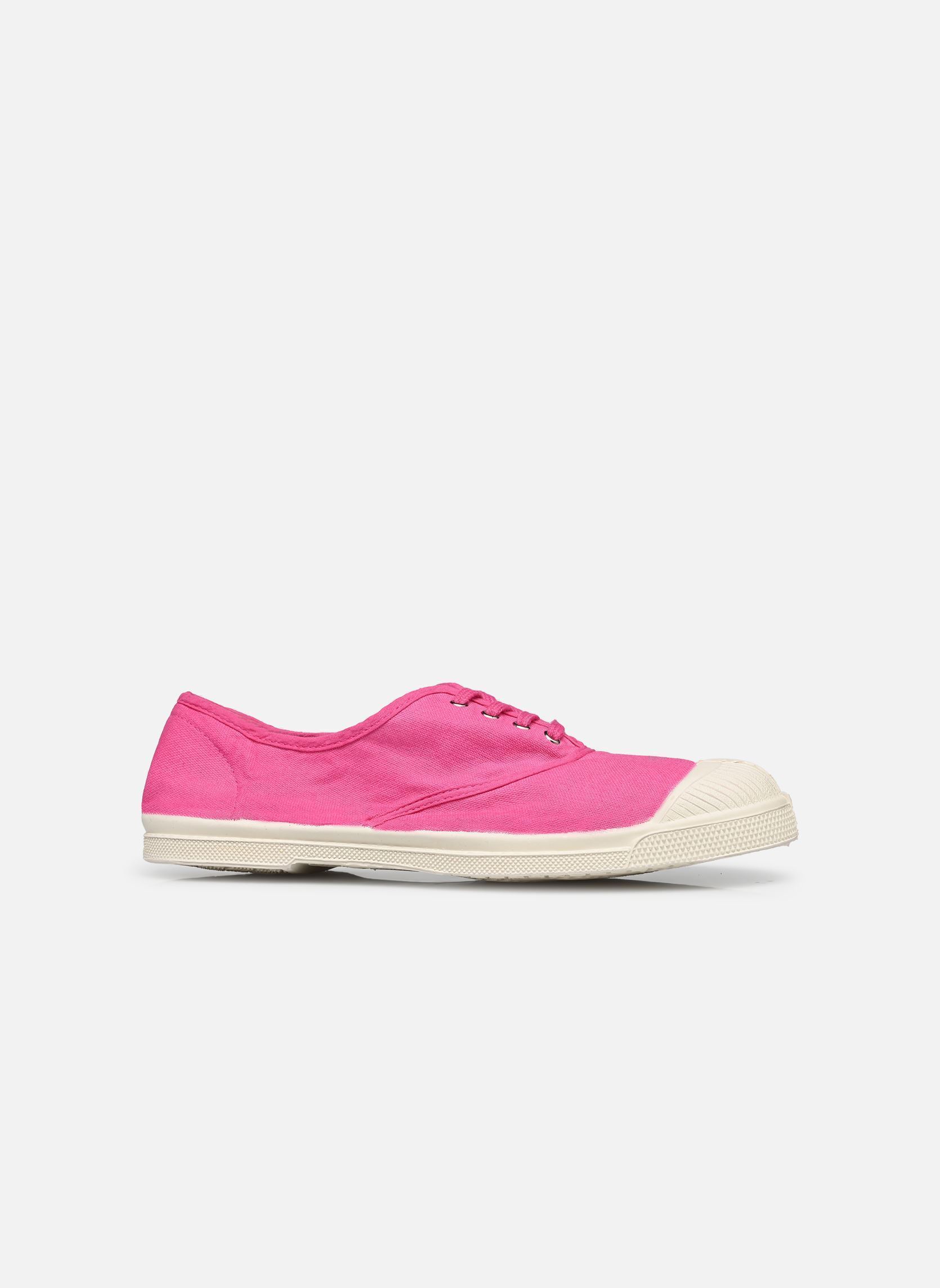 Baskets toile Tennis Lacets W femme rose Bensimon Baskets toile Tennis Lacets W femme rose FUSHIA