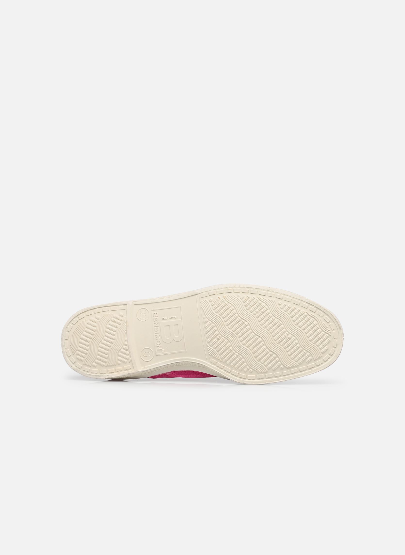Baskets toile Tennis Lacets W femme rose Bensimon Baskets toile Tennis Lacets W femme rose FUSHIA