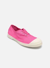Baskets toile Tennis Lacets W femme rose Bensimon Baskets toile Tennis Lacets W femme rose FUSHIA