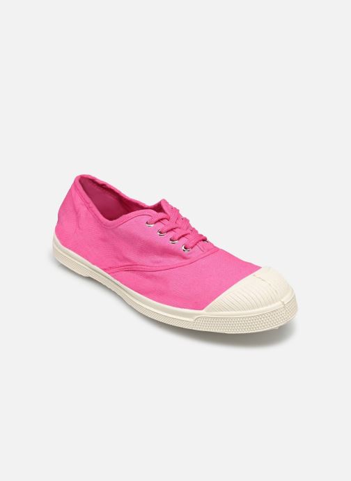 Bensimon Baskets toile Tennis Lacets W femme rose