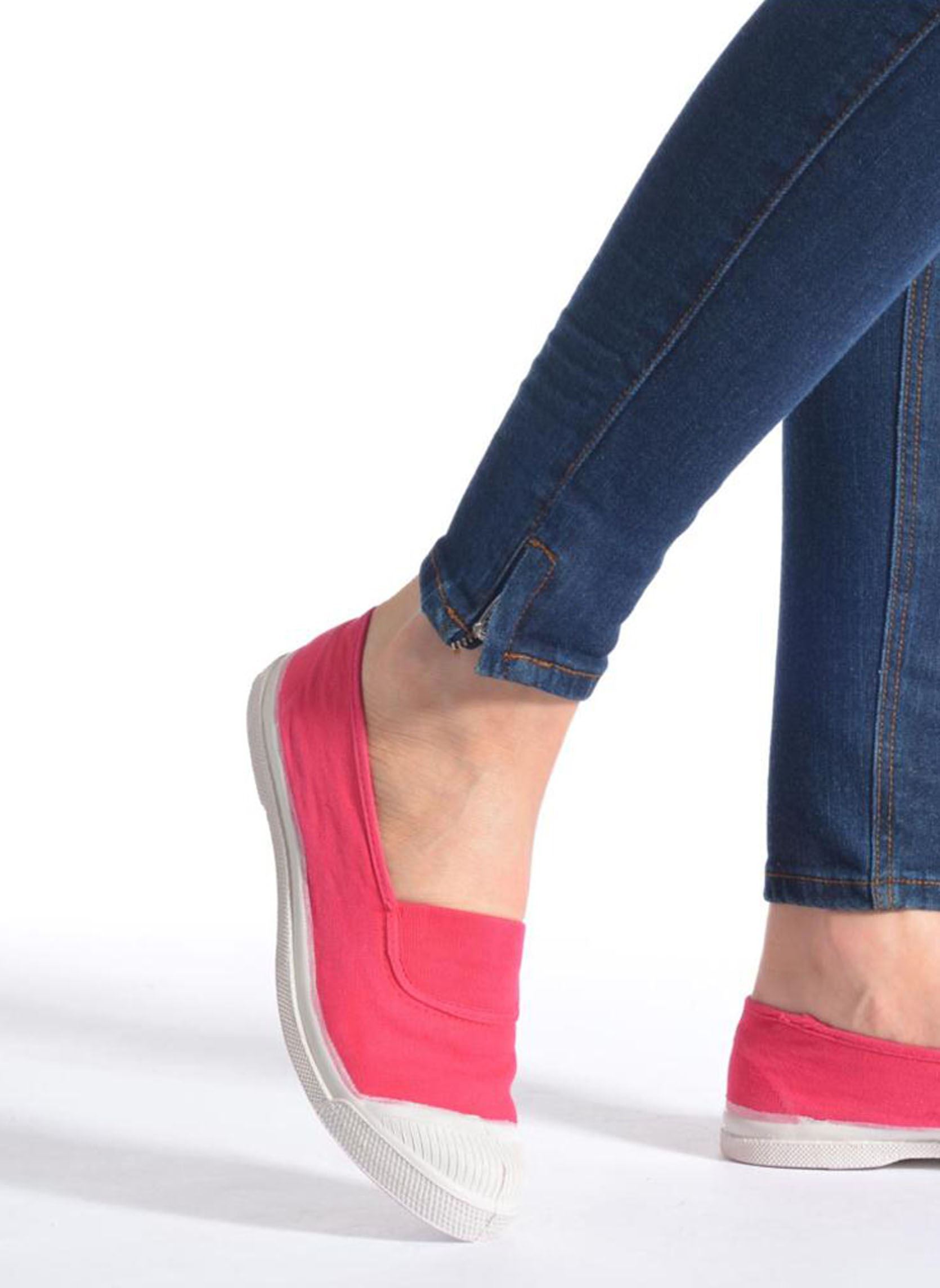 Ballerine classiche Tennis Elastique W donna beige Bensimon Ballerine classiche Tennis Elastique W donna beige COQUILLE