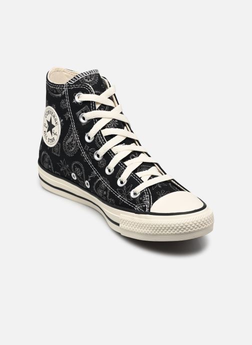 Converse Leinen-Sneaker Chuck Taylor All Star Hi schwarz