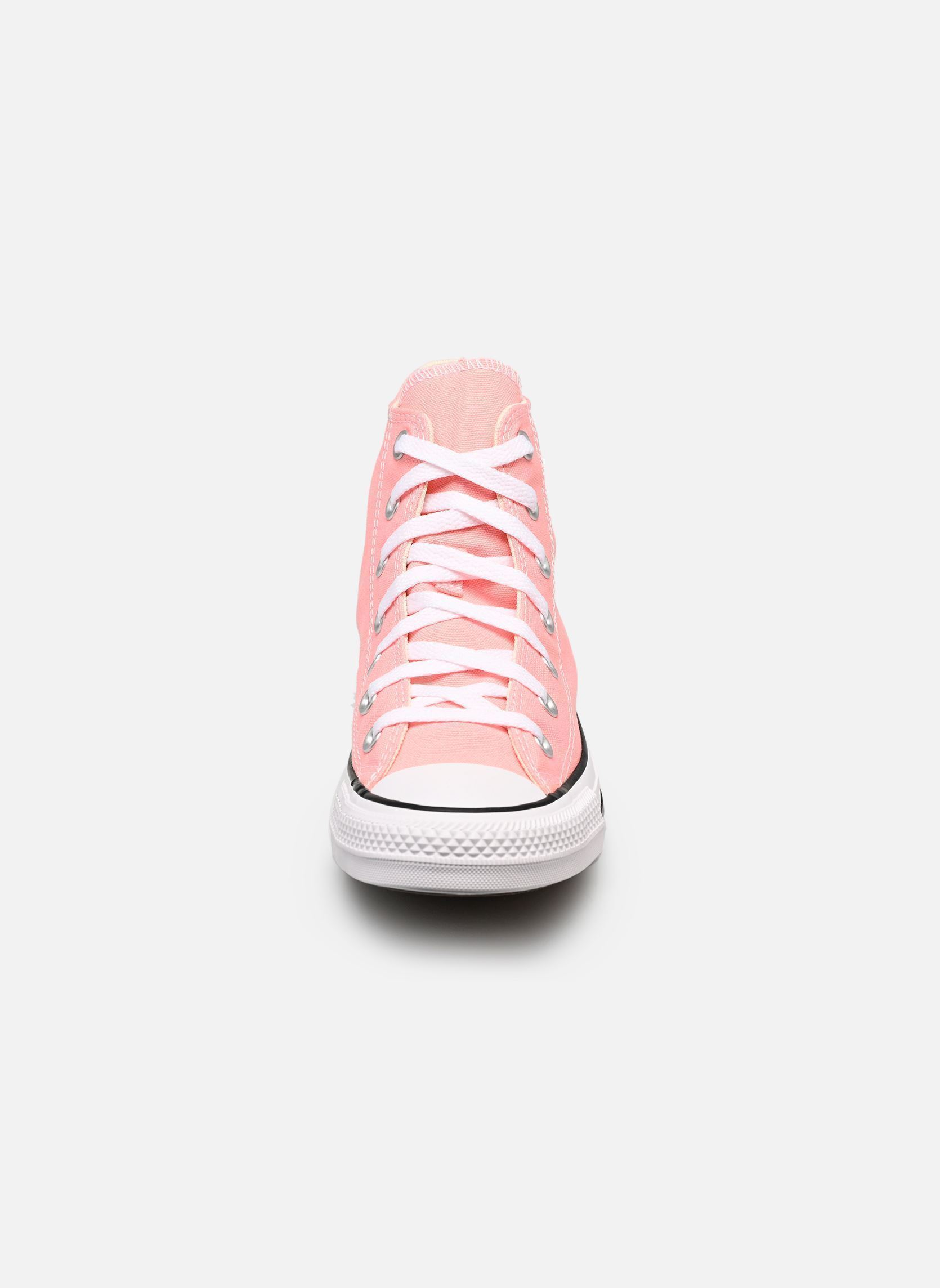 Baskets toile Chuck Taylor All Star Hi rose Converse Baskets toile Chuck Taylor All Star Hi rose OK BLOOMER