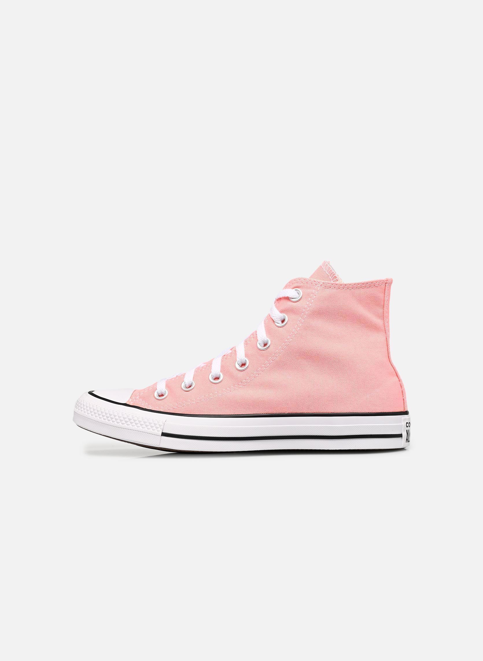 Baskets toile Chuck Taylor All Star Hi rose Converse Baskets toile Chuck Taylor All Star Hi rose OK BLOOMER