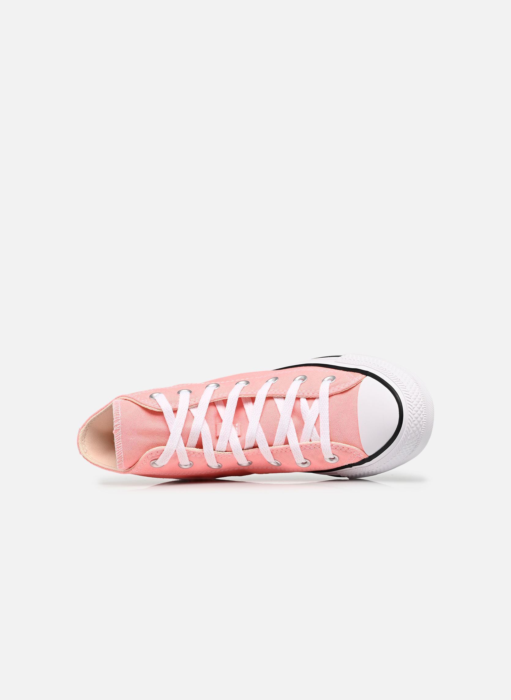 Baskets toile Chuck Taylor All Star Hi rose Converse Baskets toile Chuck Taylor All Star Hi rose OK BLOOMER
