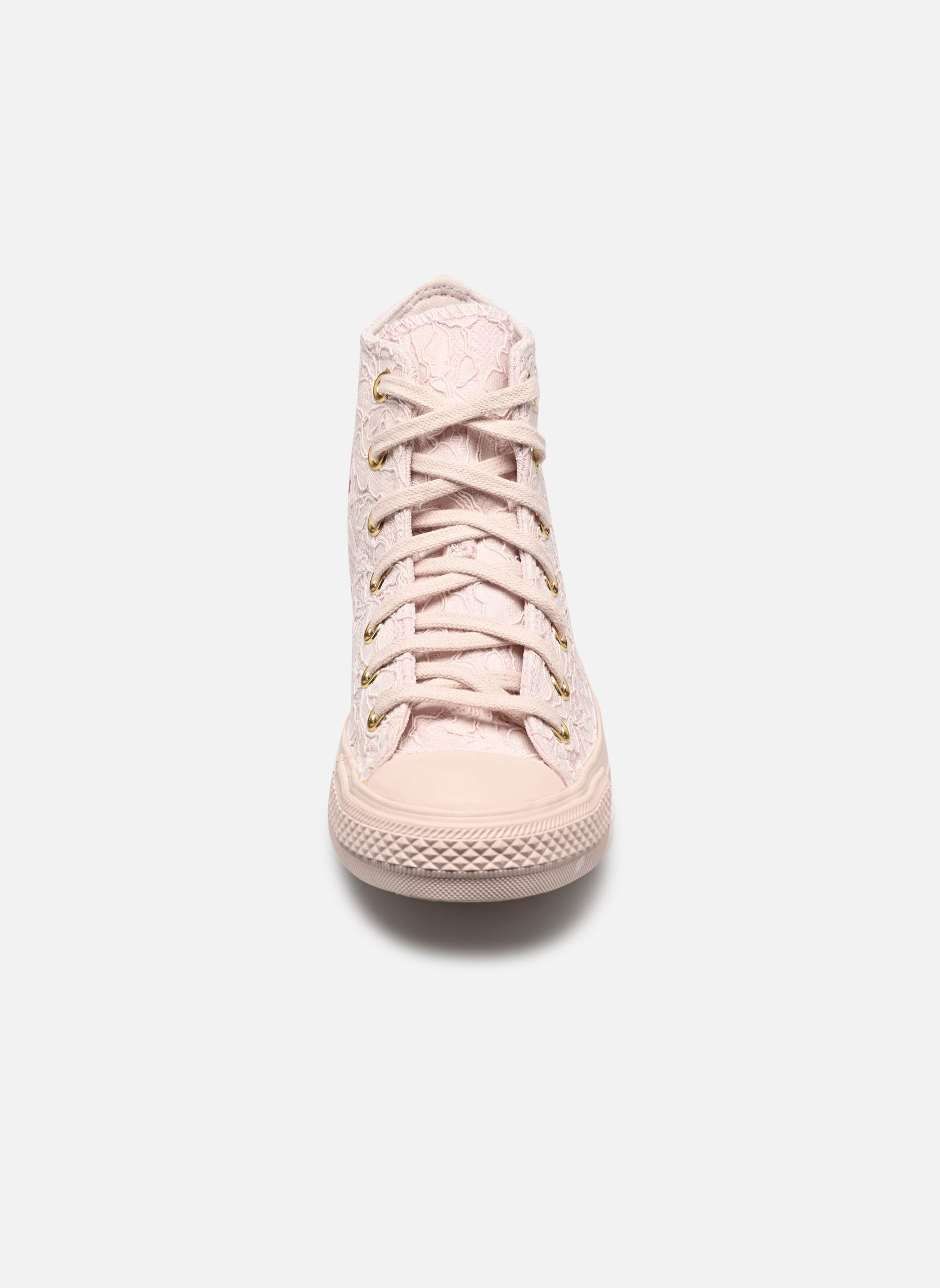 Print sneakers Chuck Taylor All Star Hi roze Converse Print sneakers Chuck Taylor All Star Hi roze SHY FLAMINGO/SHY FLAMINGO/GOLD
