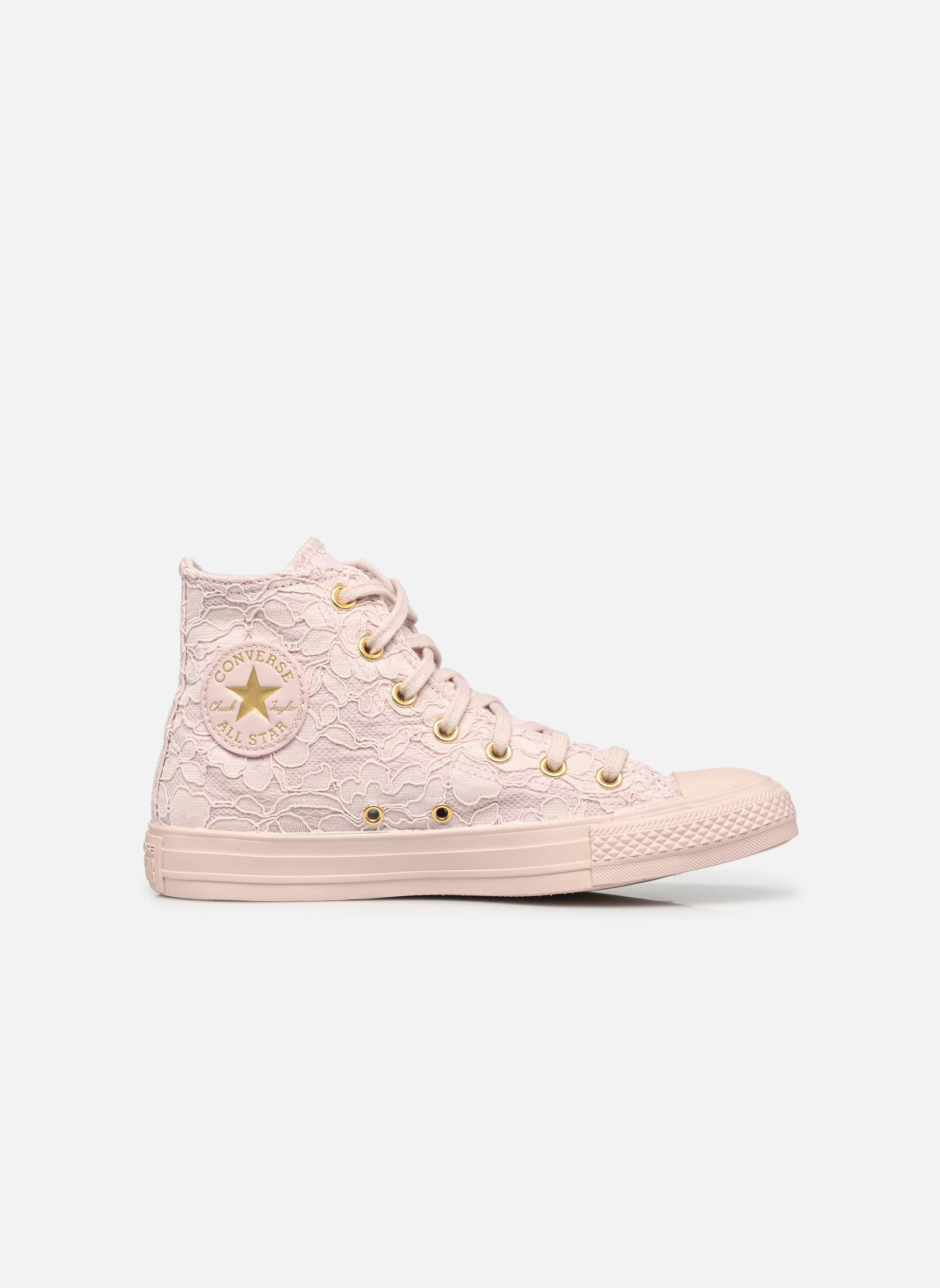 Print sneakers Chuck Taylor All Star Hi roze Converse Print sneakers Chuck Taylor All Star Hi roze SHY FLAMINGO/SHY FLAMINGO/GOLD