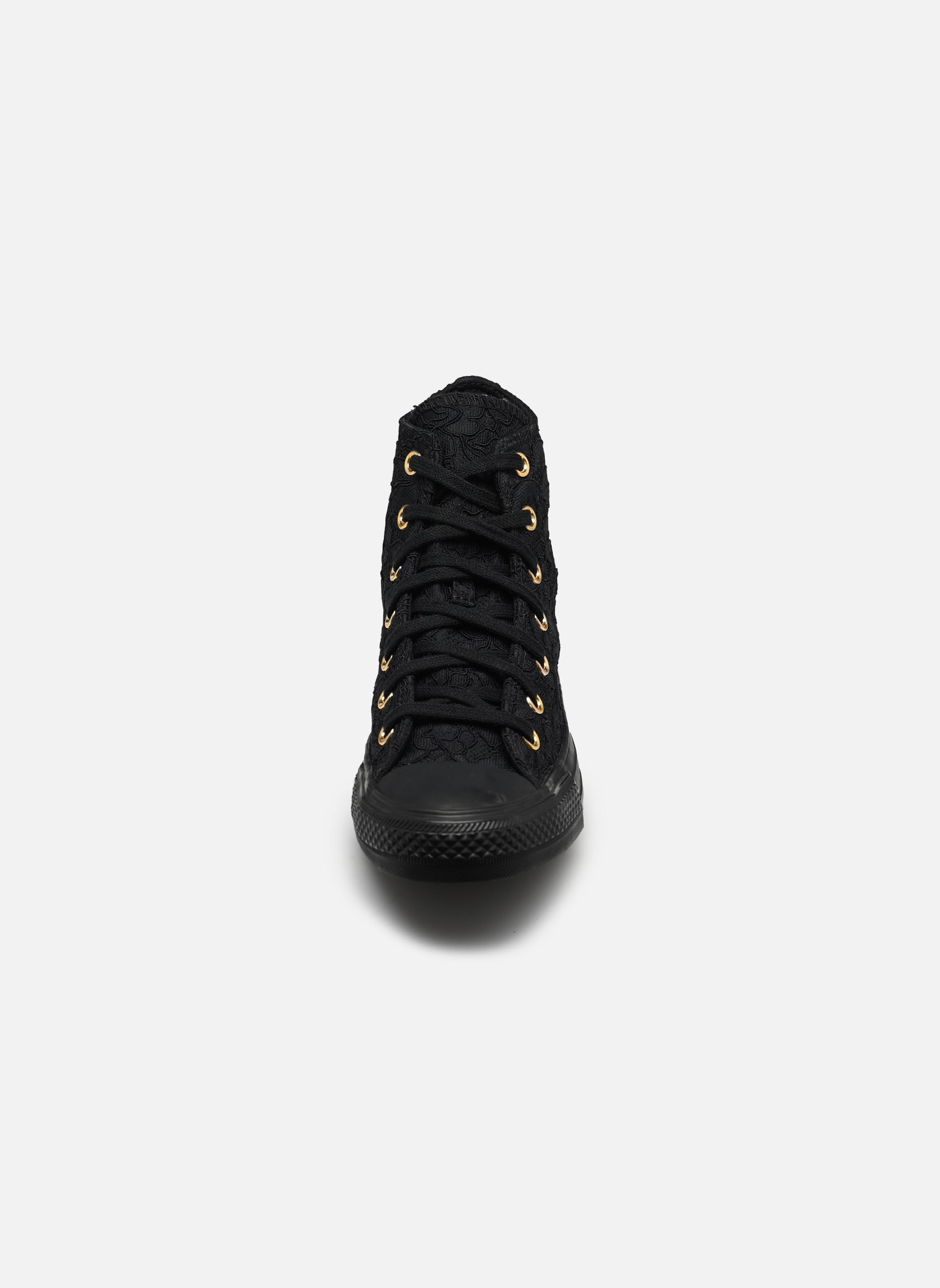 Print sneakers Chuck Taylor All Star Hi zwart Converse Print sneakers Chuck Taylor All Star Hi zwart BLACK/BLACK/GOLD
