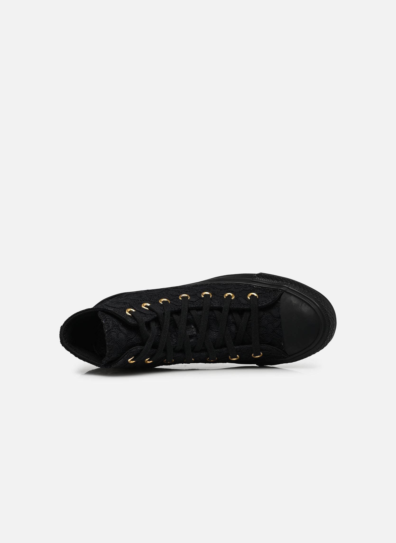 Print sneakers Chuck Taylor All Star Hi zwart Converse Print sneakers Chuck Taylor All Star Hi zwart BLACK/BLACK/GOLD