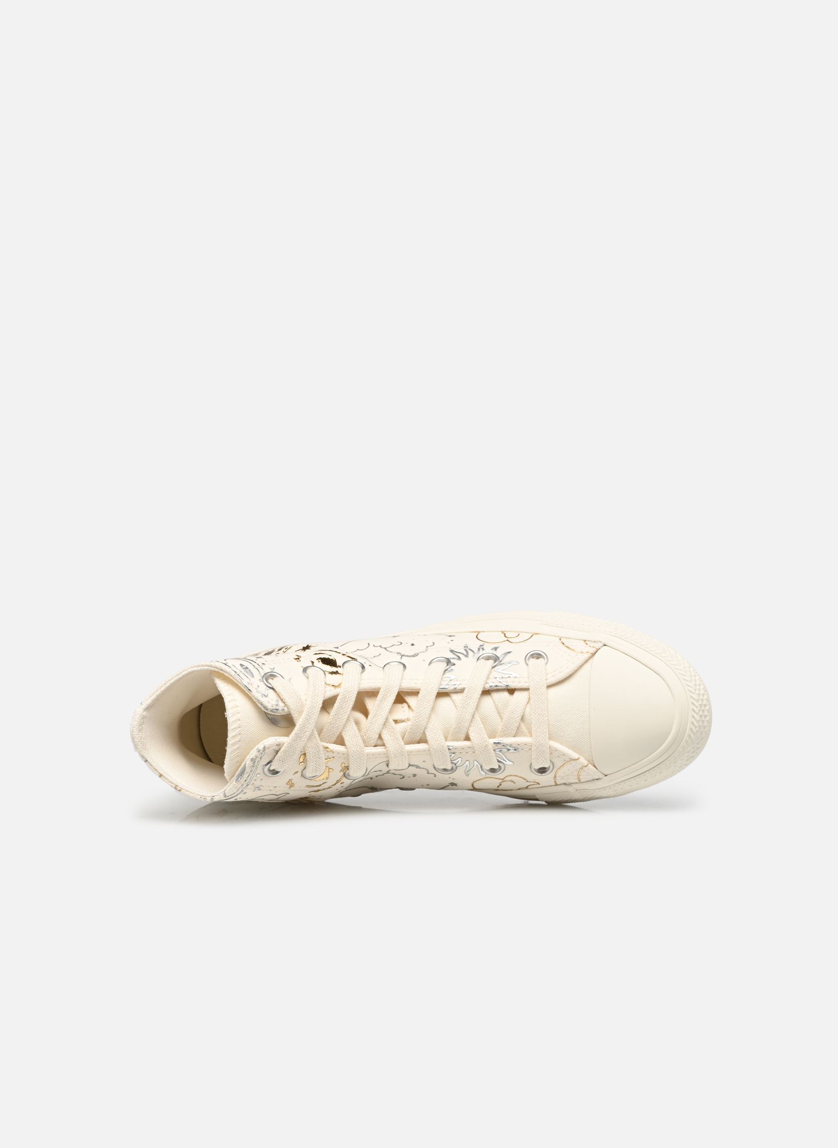 Print sneakers Chuck Taylor All Star Hi wit Converse Print sneakers Chuck Taylor All Star Hi wit EGRET/SILVER/GOLD