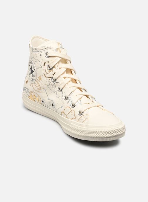 Converse Leinen-Sneaker Chuck Taylor All Star Hi weiß