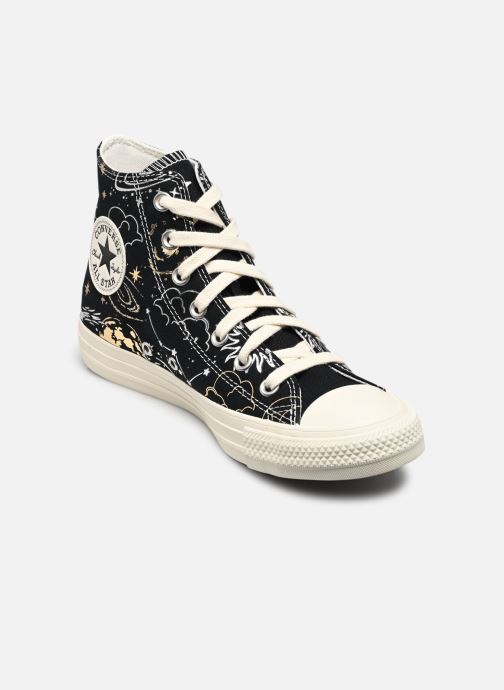 Converse Leinen-Sneaker Chuck Taylor All Star Hi schwarz