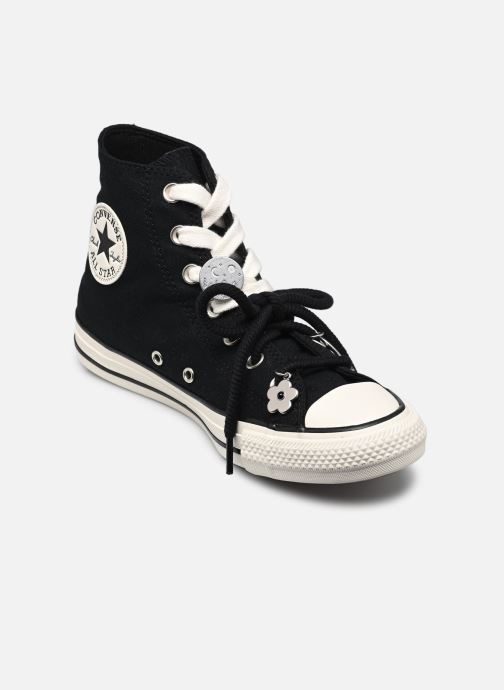 Converse Leinen-Sneaker Chuck Taylor All Star Hi schwarz