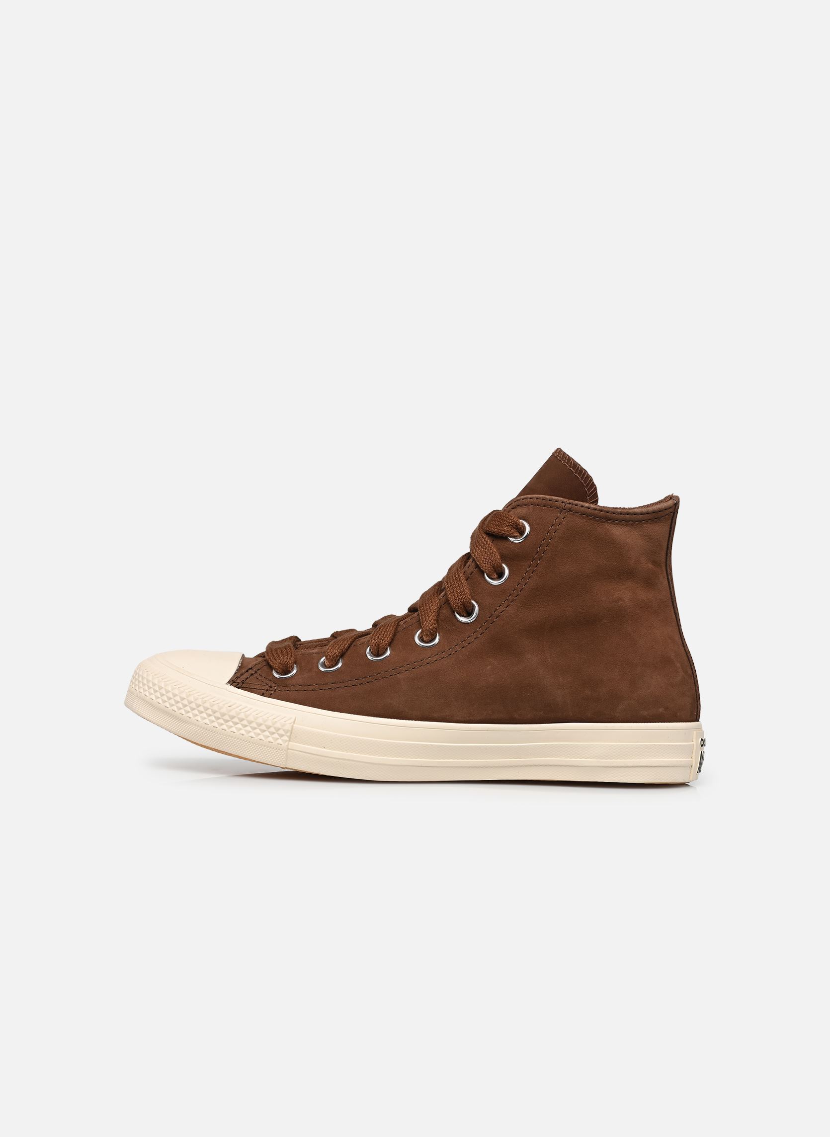 Baskets toile Chuck Taylor All Star Hi marron Converse Baskets toile Chuck Taylor All Star Hi marron HEAVY DUTY BROWN