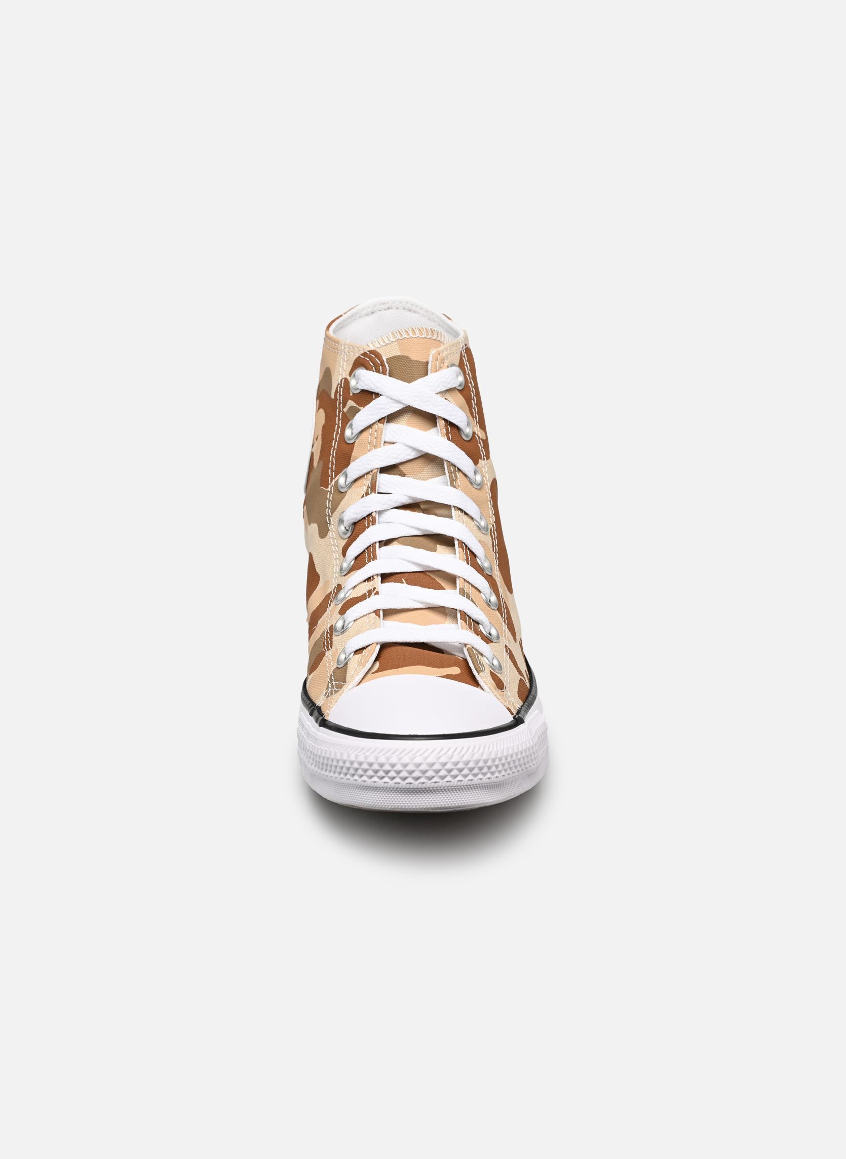 Baskets toile Chuck Taylor All Star Hi marron Converse Baskets toile Chuck Taylor All Star Hi marron MISO GLAZE/WARM QUARRY/UNEARTH