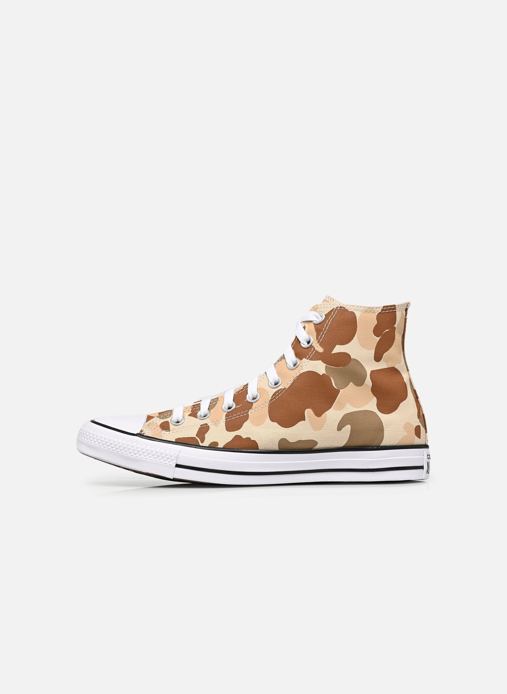 Baskets toile Chuck Taylor All Star Hi marron Converse Baskets toile Chuck Taylor All Star Hi marron MISO GLAZE/WARM QUARRY/UNEARTH