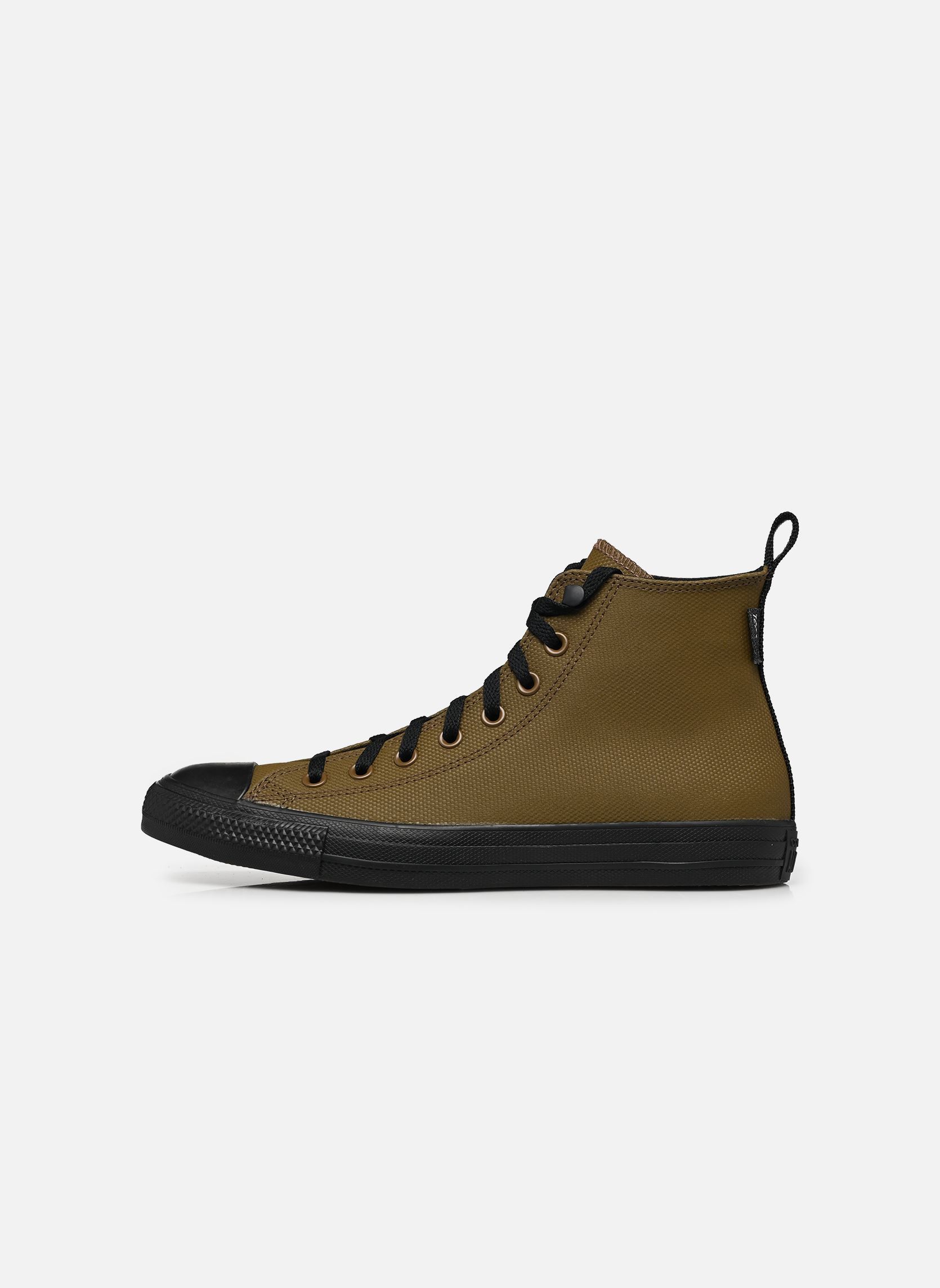 Baskets toile Chuck Taylor All Star Hi marron Converse Baskets toile Chuck Taylor All Star Hi marron BOG DOWN/BLACK/BLACK