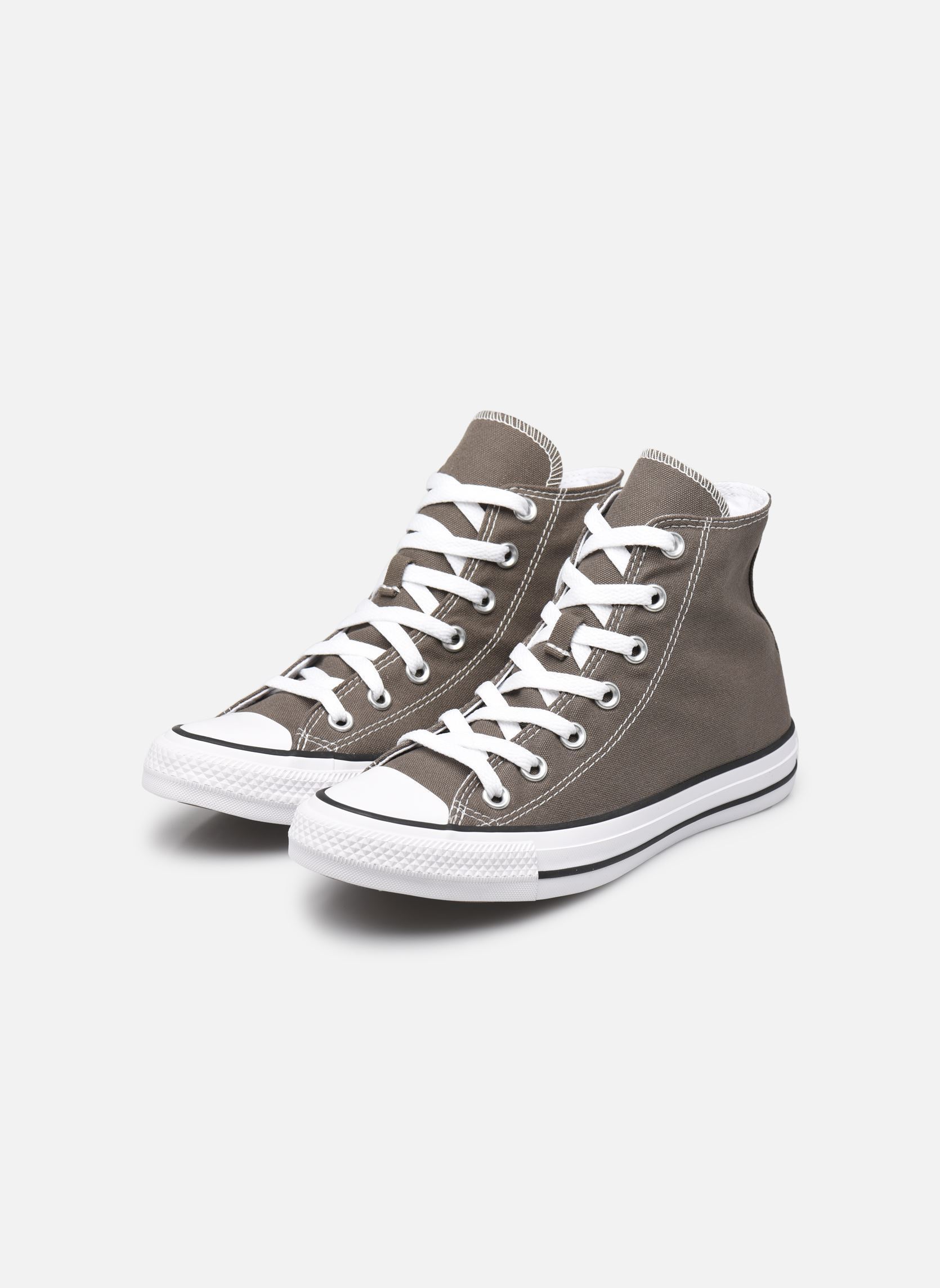 Baskets toile Chuck Taylor All Star Hi gris Converse Baskets toile Chuck Taylor All Star Hi gris ANTHRACITE