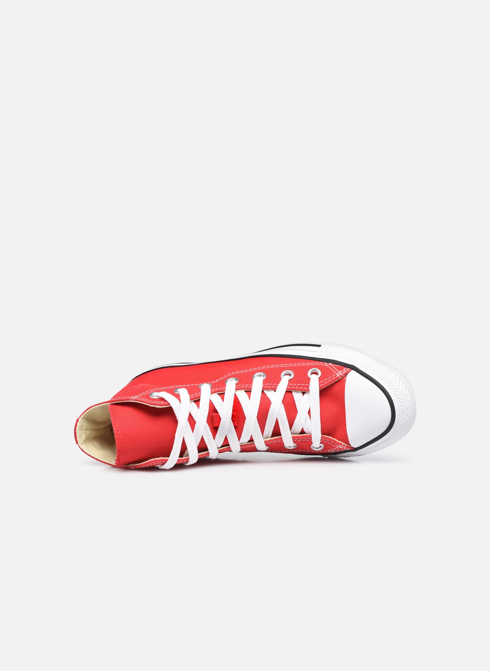 Baskets toile Chuck Taylor All Star Hi rouge Converse Baskets toile Chuck Taylor All Star Hi rouge ROUGE