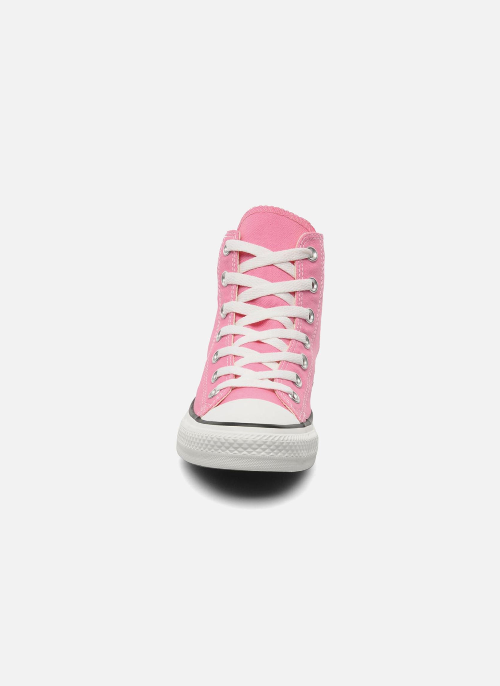 Leinen-Sneaker Chuck Taylor All Star Hi damen rosa Converse Leinen-Sneaker Chuck Taylor All Star Hi damen rosa ROSE