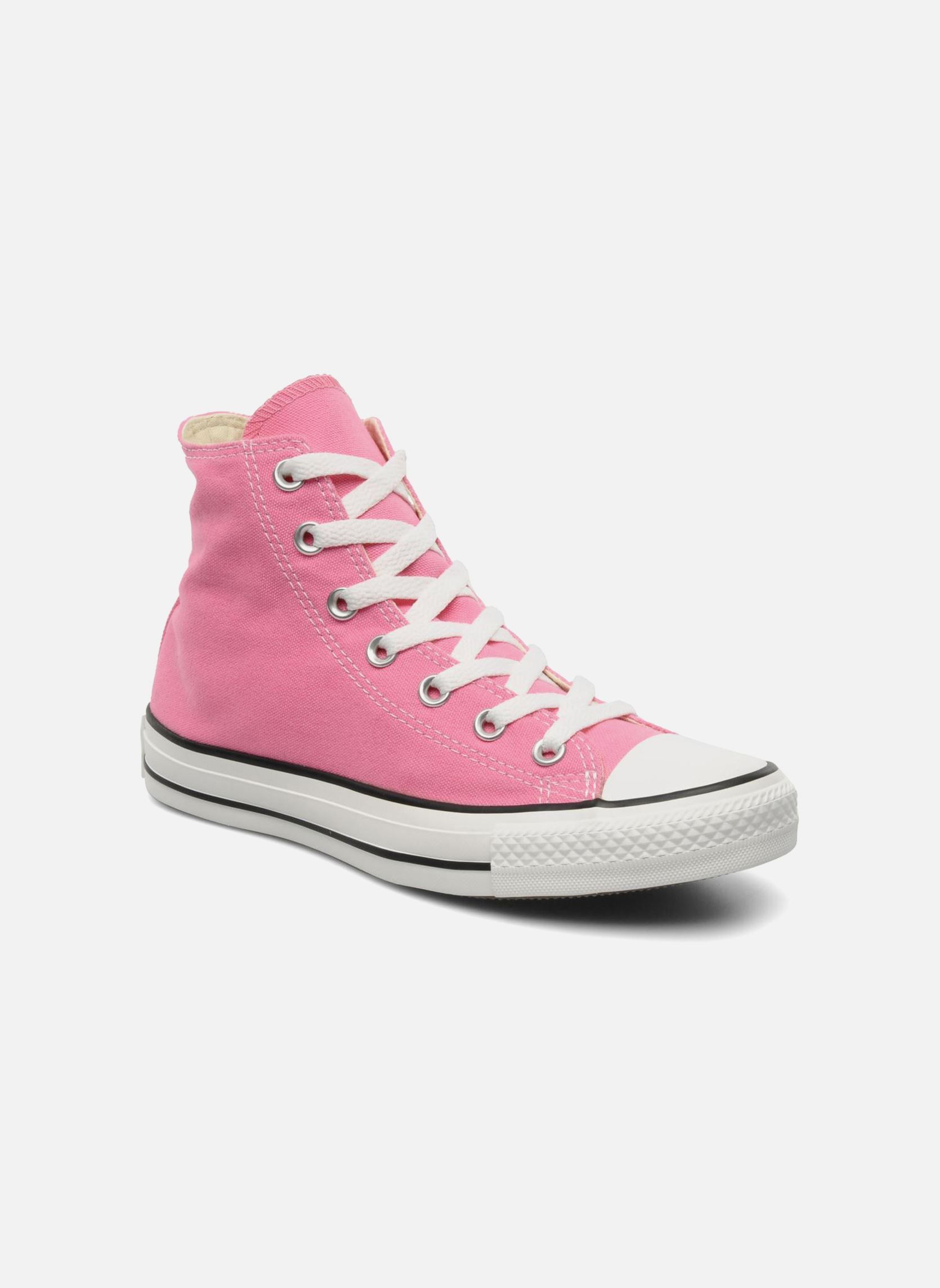 Leinen-Sneaker Chuck Taylor All Star Hi damen rosa Converse Leinen-Sneaker Chuck Taylor All Star Hi damen rosa ROSE