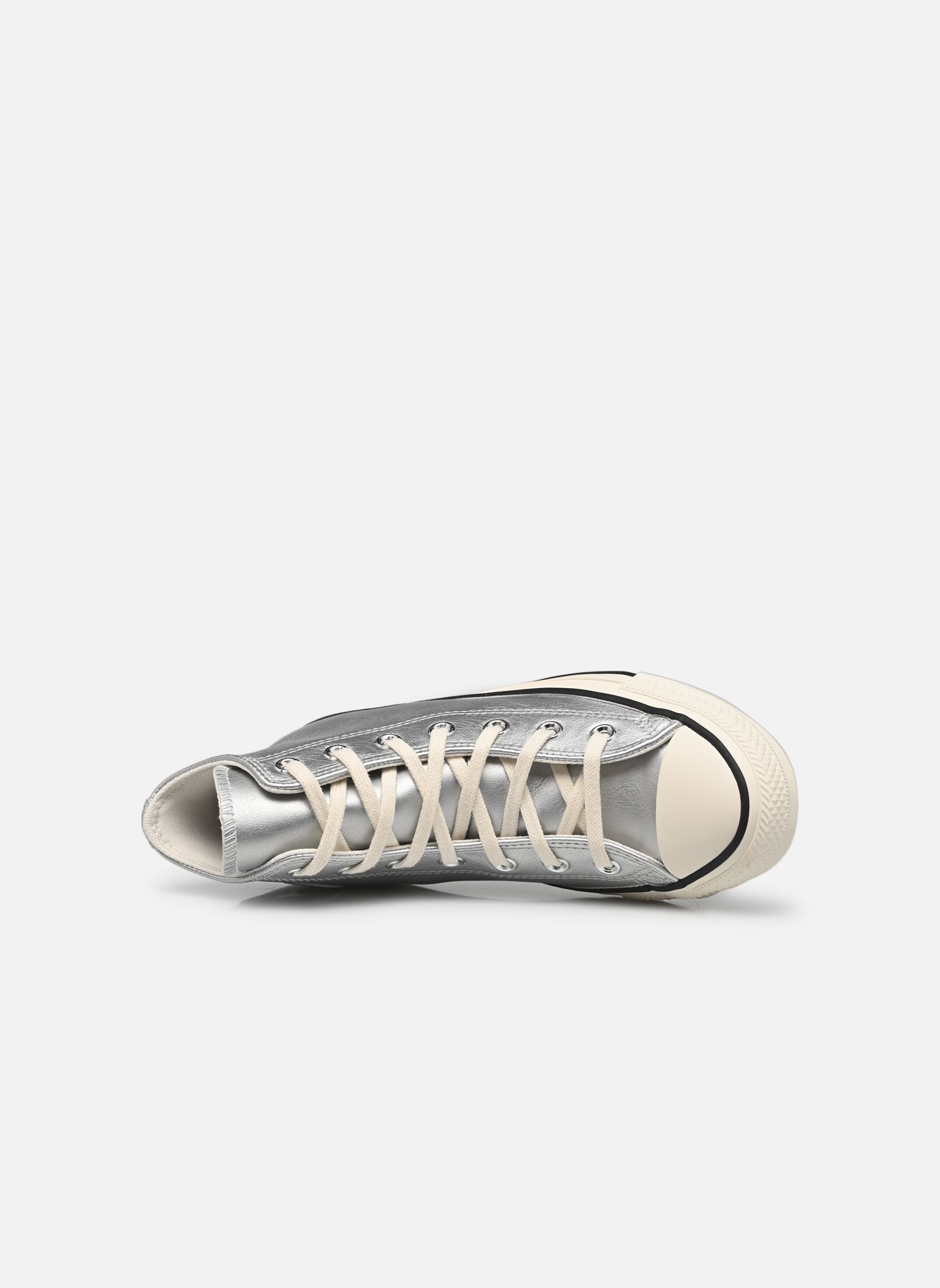 Baskets toile Chuck Taylor All Star Hi femme argent Converse Baskets toile Chuck Taylor All Star Hi femme argent SILVER/EGRET/BLACK