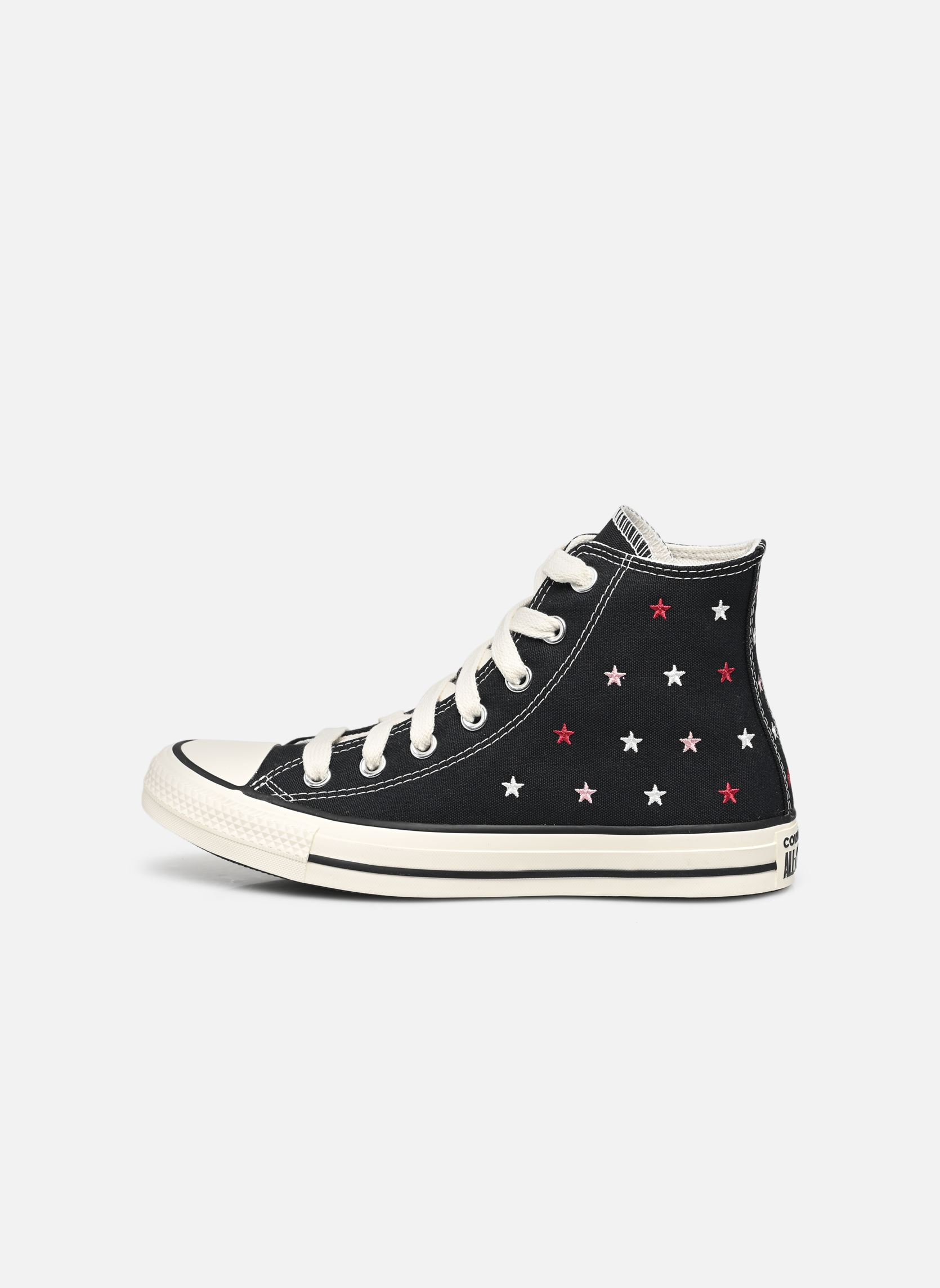 Baskets toile Chuck Taylor All Star Hi femme bleu Converse Baskets toile Chuck Taylor All Star Hi femme bleu TOTAL ECLIPSE/EGRET/BLACK