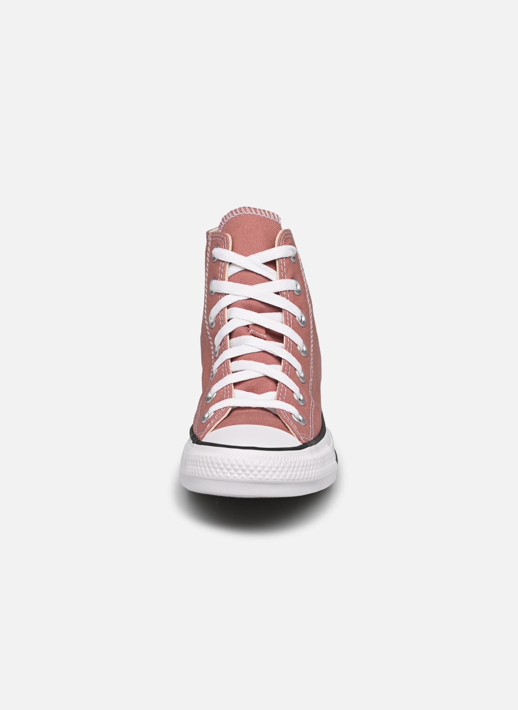 Leinen-Sneaker Chuck Taylor All Star Hi damen rosa Converse Leinen-Sneaker Chuck Taylor All Star Hi damen rosa LIGHT SADDLE