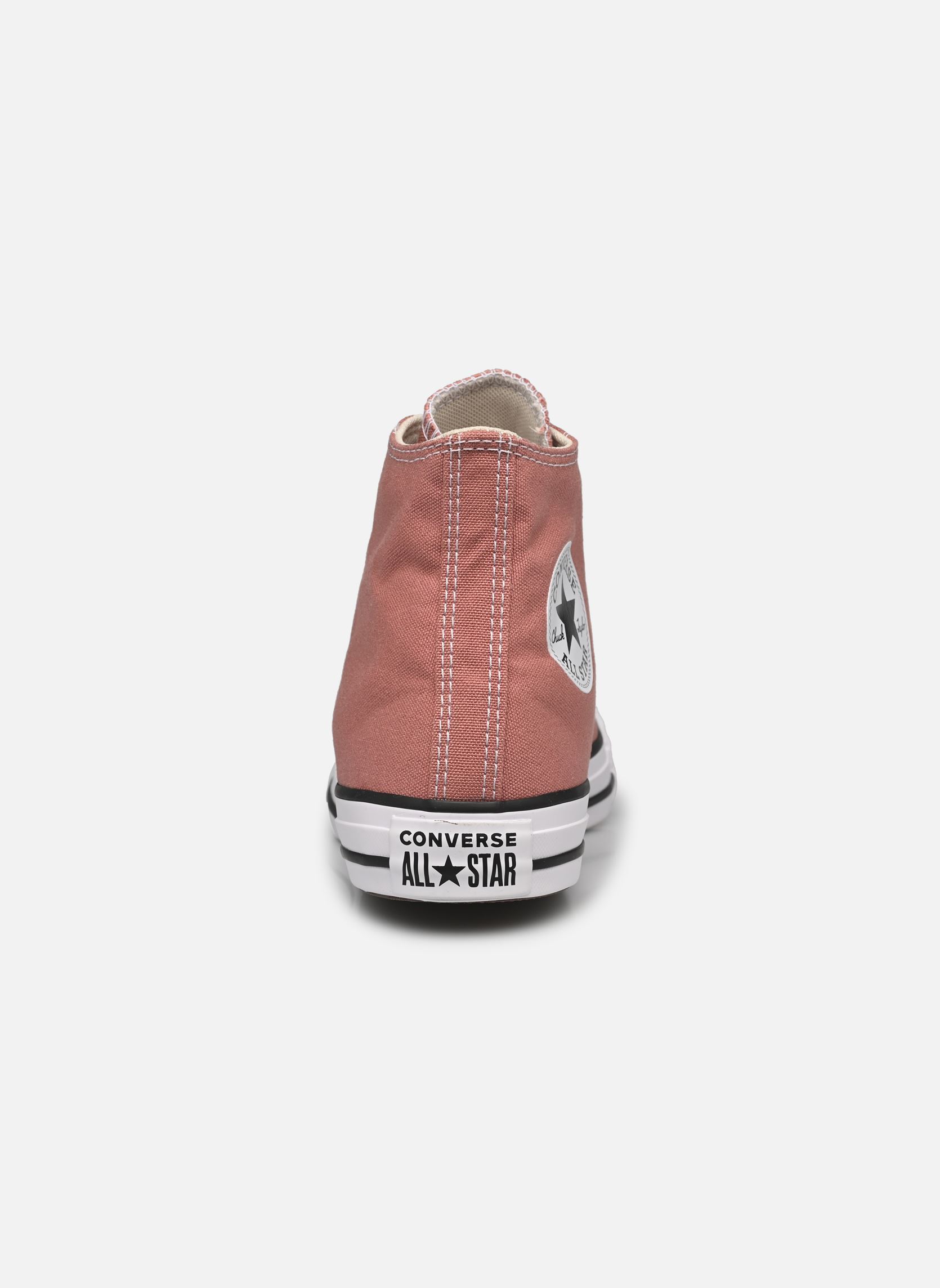Leinen-Sneaker Chuck Taylor All Star Hi damen rosa Converse Leinen-Sneaker Chuck Taylor All Star Hi damen rosa LIGHT SADDLE