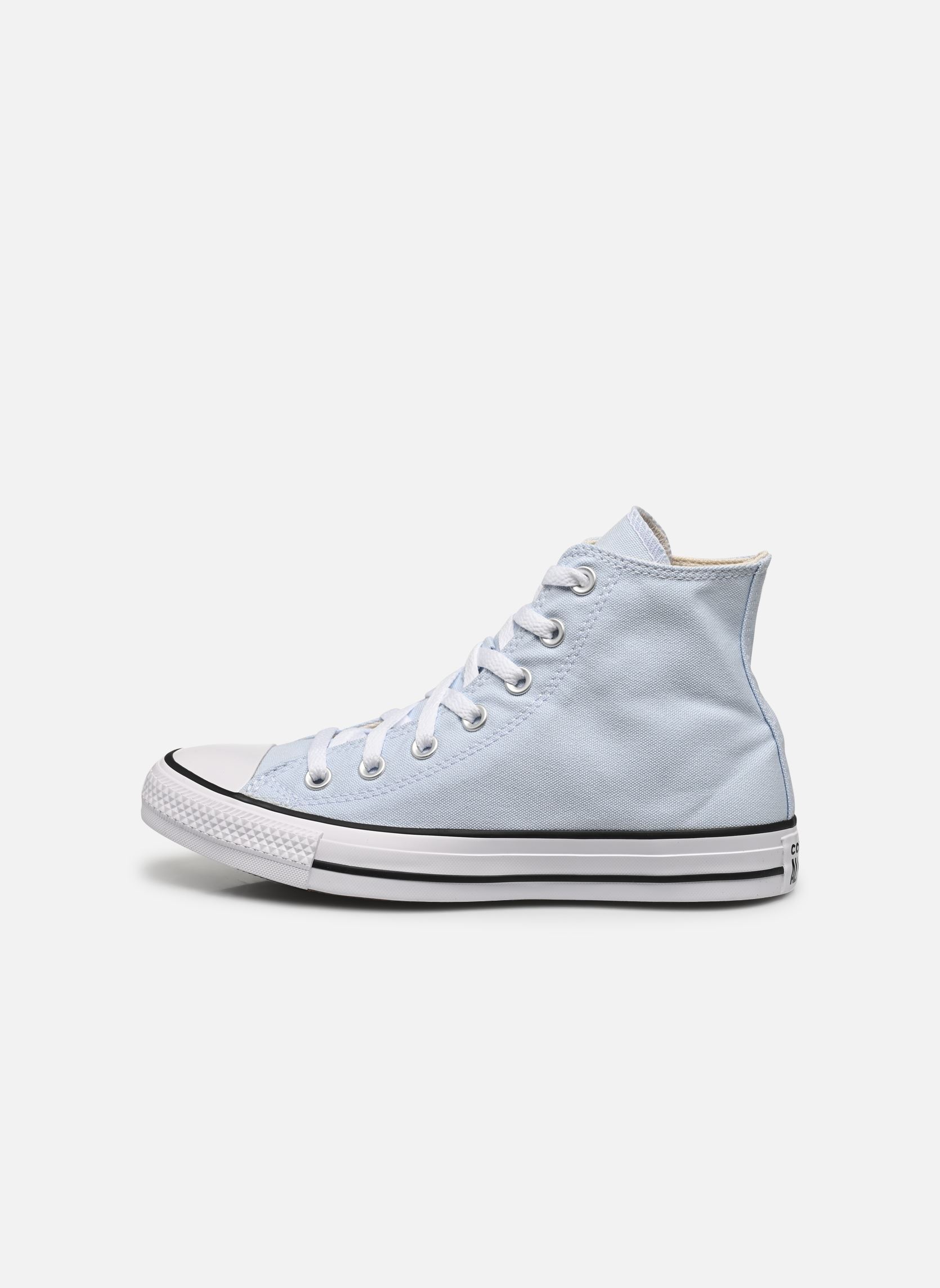 Leinen-Sneaker Chuck Taylor All Star Hi blau Converse Leinen-Sneaker Chuck Taylor All Star Hi blau BLUE SUPERMOON