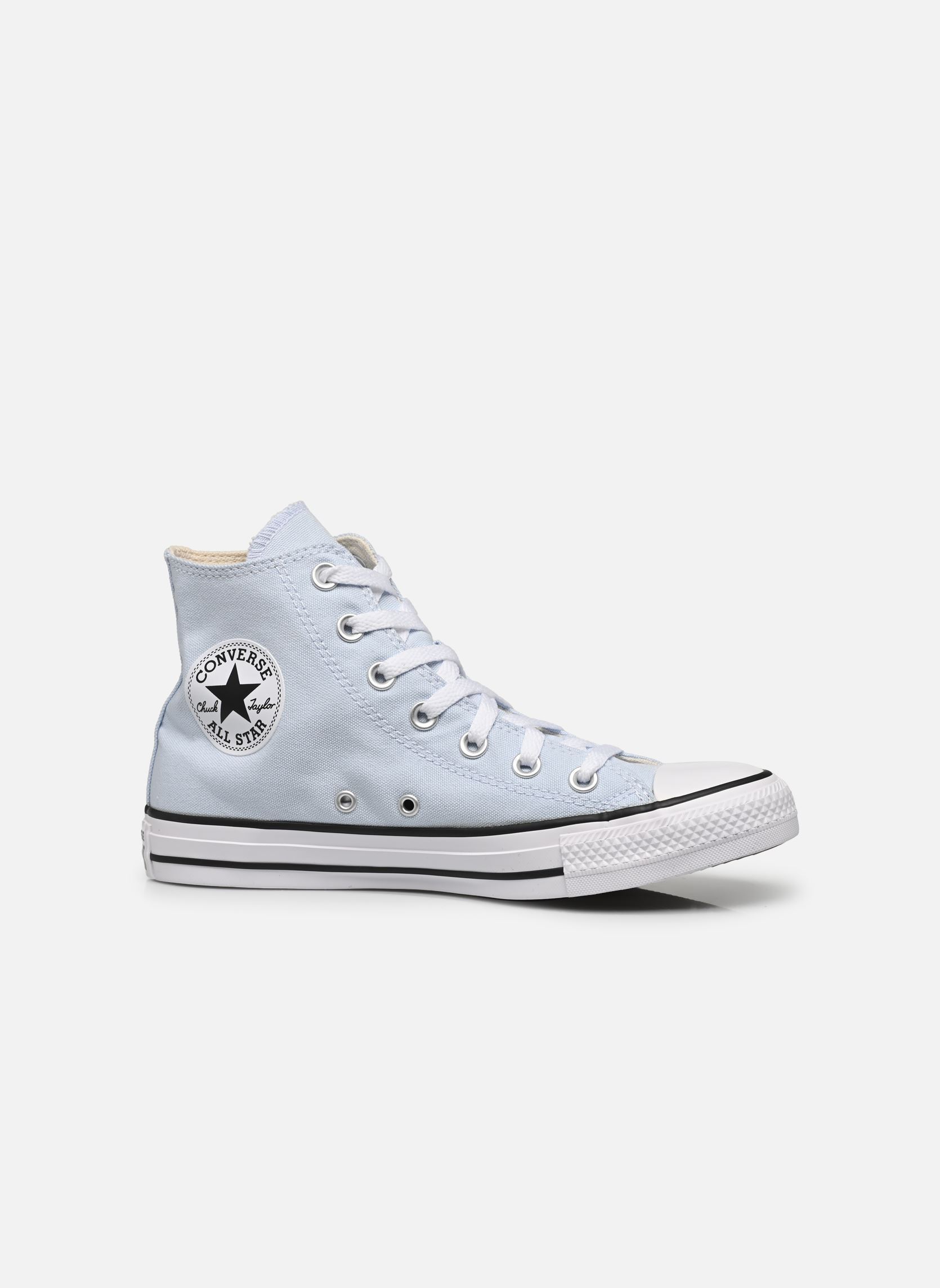 Leinen-Sneaker Chuck Taylor All Star Hi blau Converse Leinen-Sneaker Chuck Taylor All Star Hi blau BLUE SUPERMOON