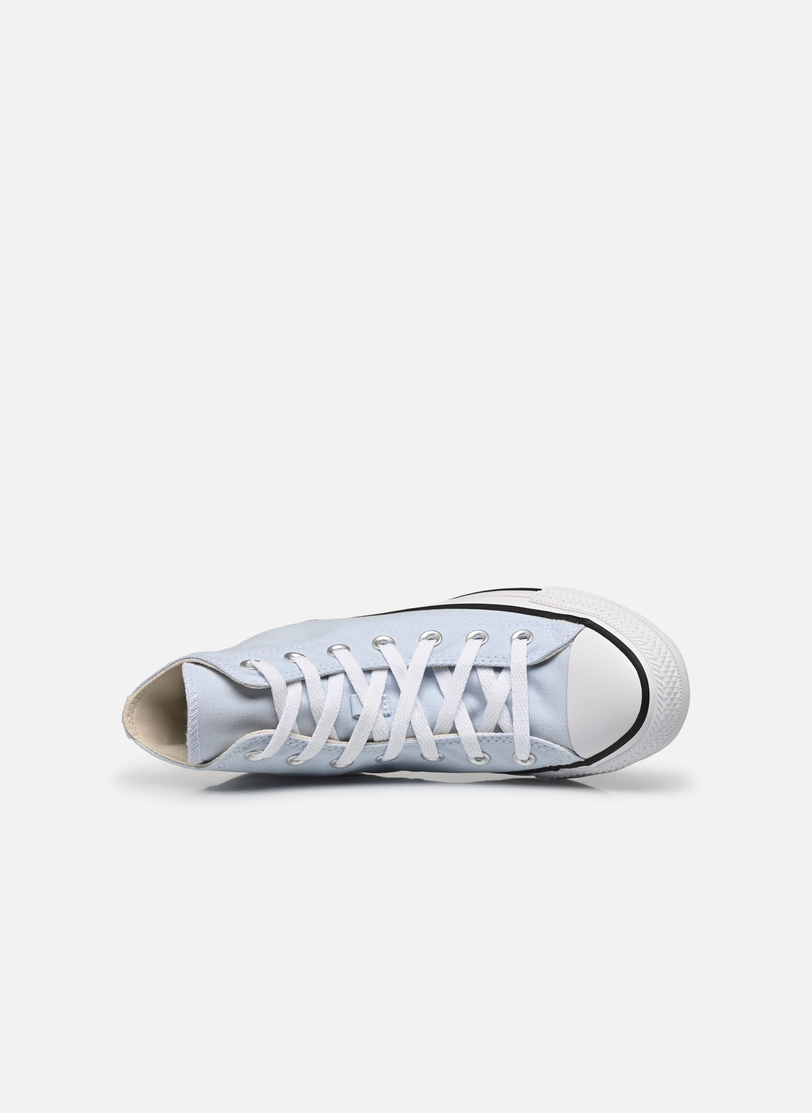 Leinen-Sneaker Chuck Taylor All Star Hi blau Converse Leinen-Sneaker Chuck Taylor All Star Hi blau BLUE SUPERMOON