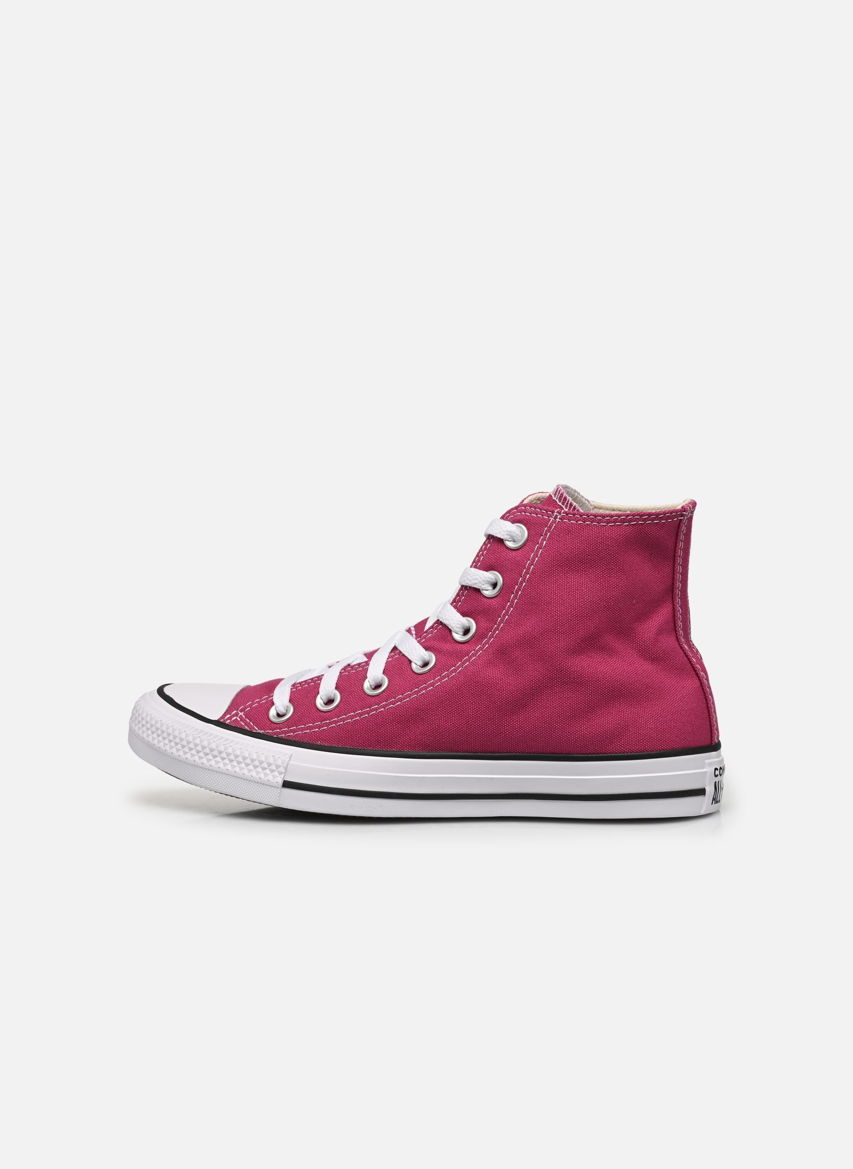 Baskets toile Chuck Taylor All Star Hi violet Converse Baskets toile Chuck Taylor All Star Hi violet BERRY SMOOTHIE
