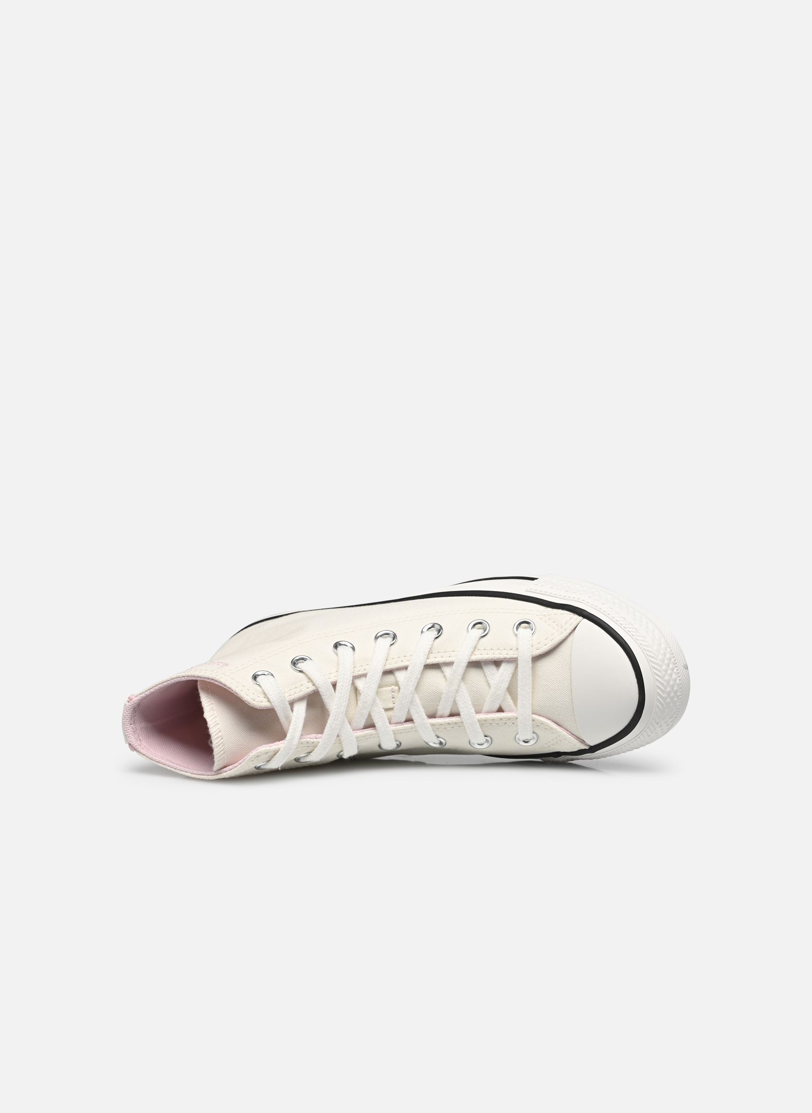 Print sneakers Chuck Taylor All Star Hi dames wit Converse Print sneakers Chuck Taylor All Star Hi dames wit EGRET/SUMMIT PINK/BLACK