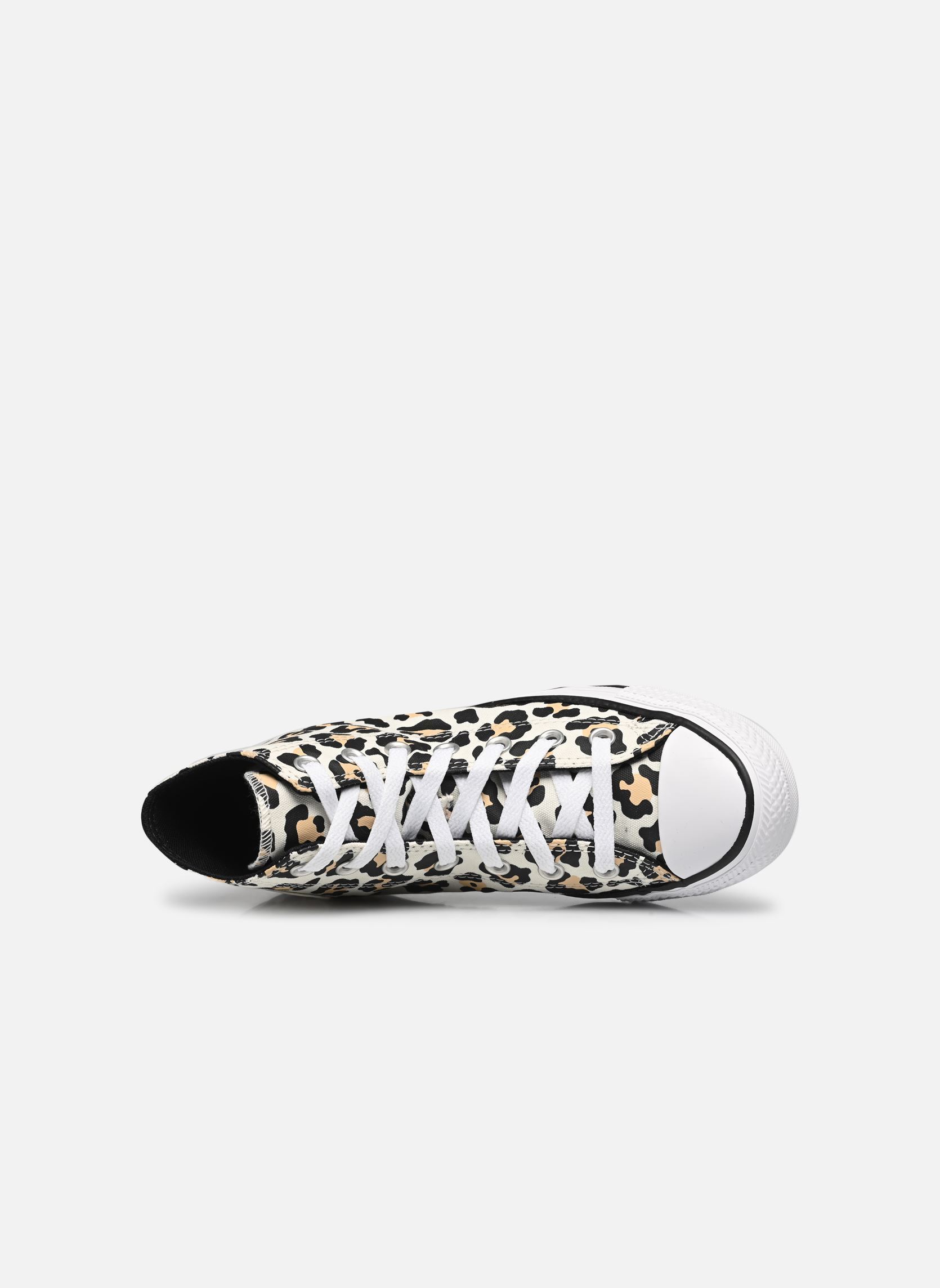 Baskets toile Chuck Taylor All Star Hi femme multicolore Converse Baskets toile Chuck Taylor All Star Hi femme multicolore BLACK/COASTAL DUNE/EGRET