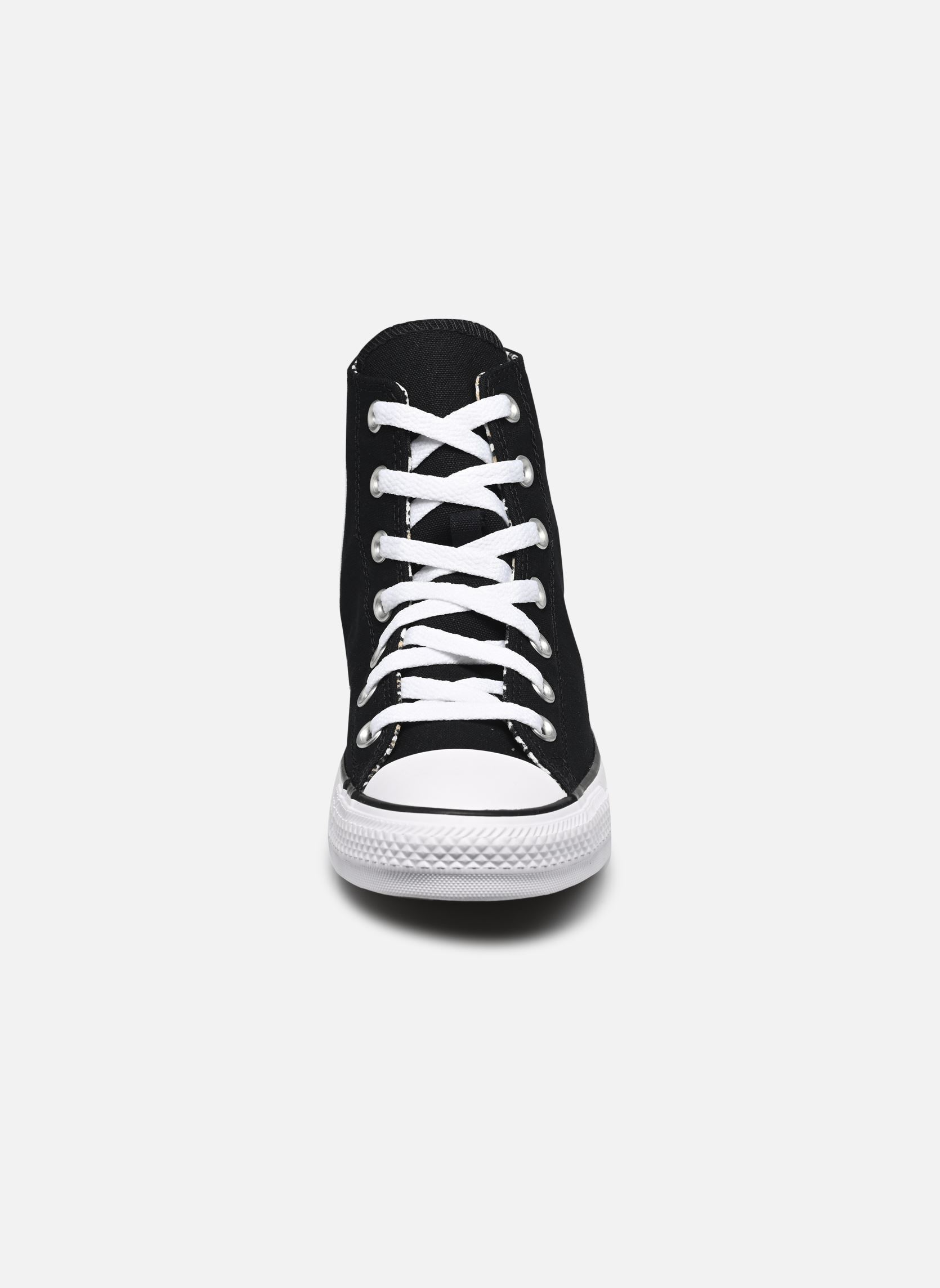 Baskets toile Chuck Taylor All Star Hi femme noir Converse Baskets toile Chuck Taylor All Star Hi femme noir BLACK/COASTAL DUNE