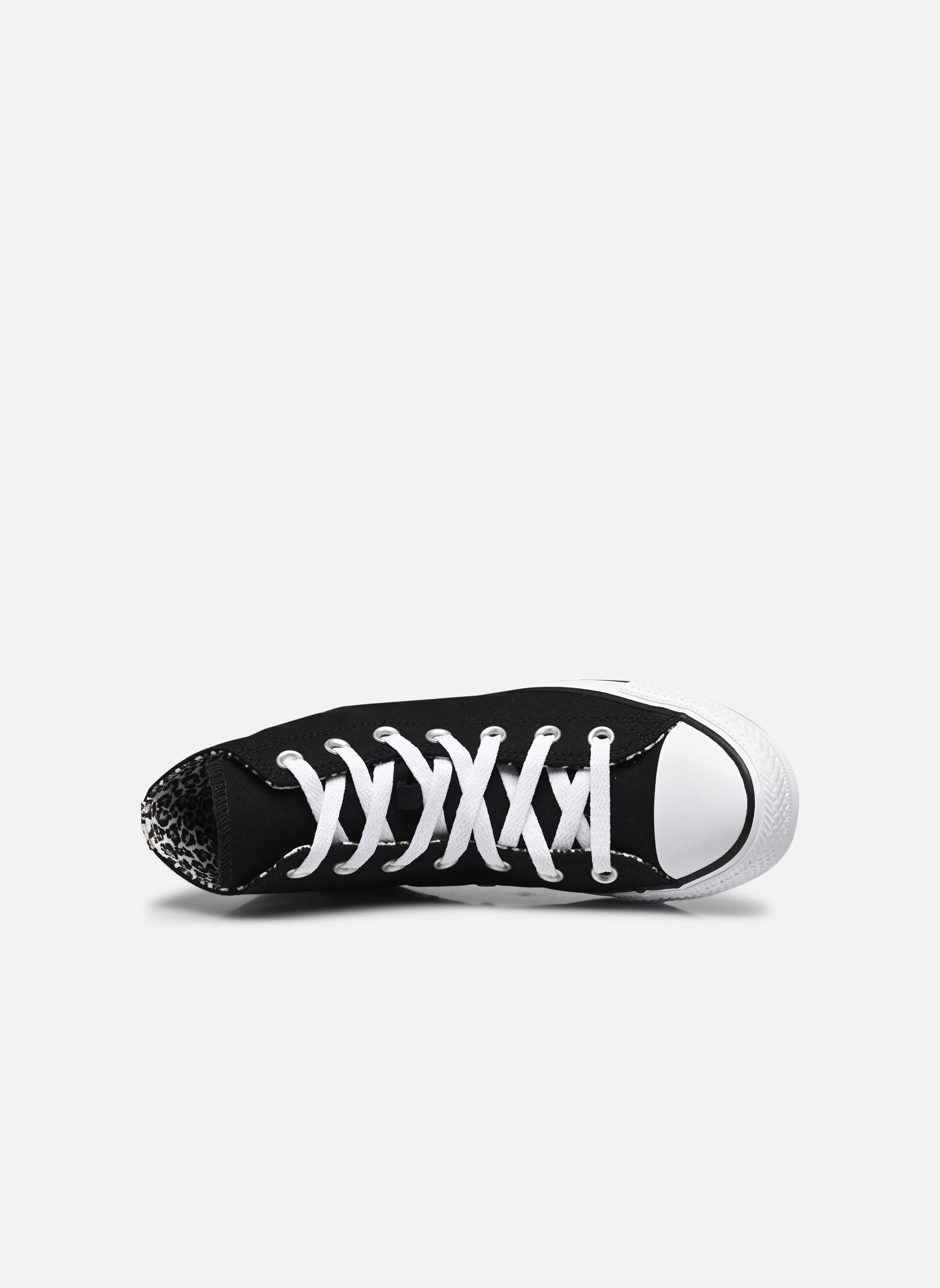 Baskets toile Chuck Taylor All Star Hi femme noir Converse Baskets toile Chuck Taylor All Star Hi femme noir BLACK/COASTAL DUNE