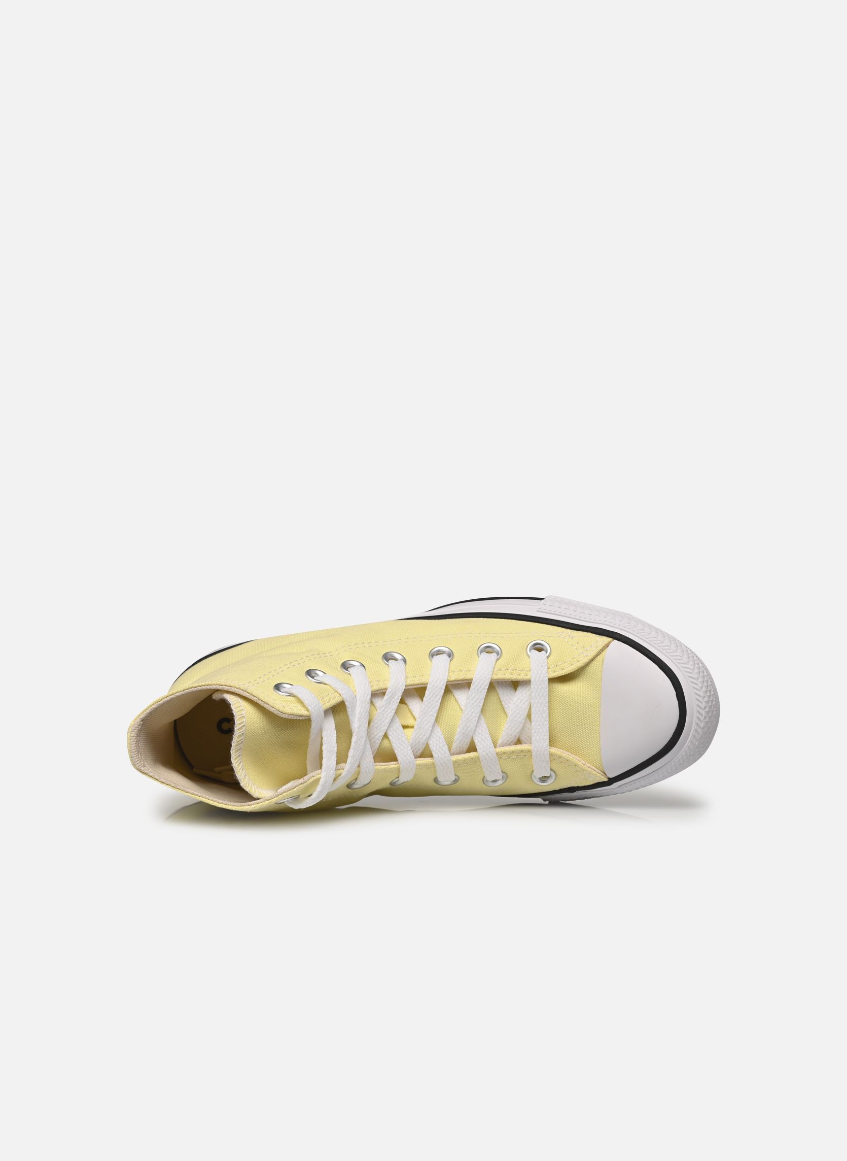 Leinen-Sneaker Chuck Taylor All Star Hi gelb Converse Leinen-Sneaker Chuck Taylor All Star Hi gelb LEMON SLUSHY