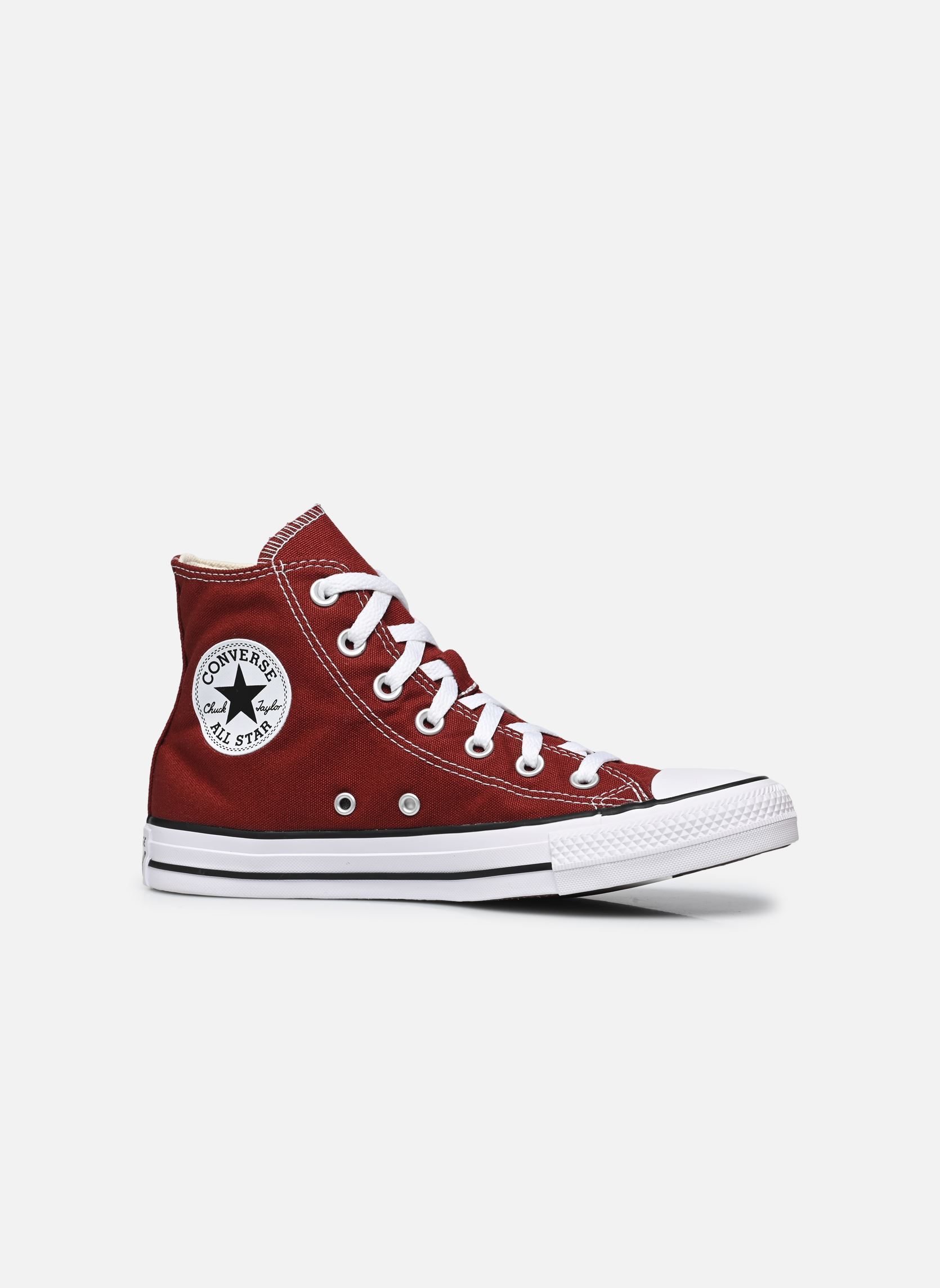 Leinen-Sneaker Chuck Taylor All Star Hi bordeaux Converse Leinen-Sneaker Chuck Taylor All Star Hi bordeaux MAROON