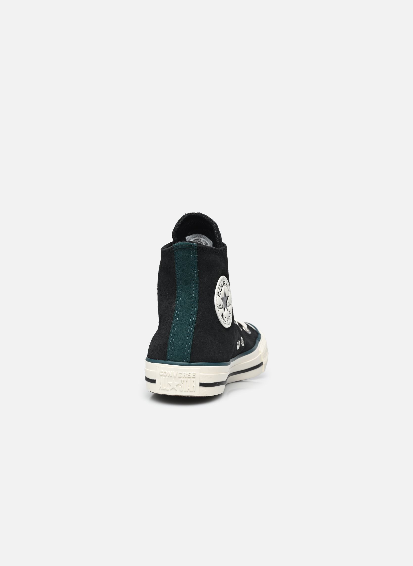 Leinen-Sneaker Chuck Taylor All Star Hi schwarz Converse Leinen-Sneaker Chuck Taylor All Star Hi schwarz BLACK/DARKLY JADED/EGRET