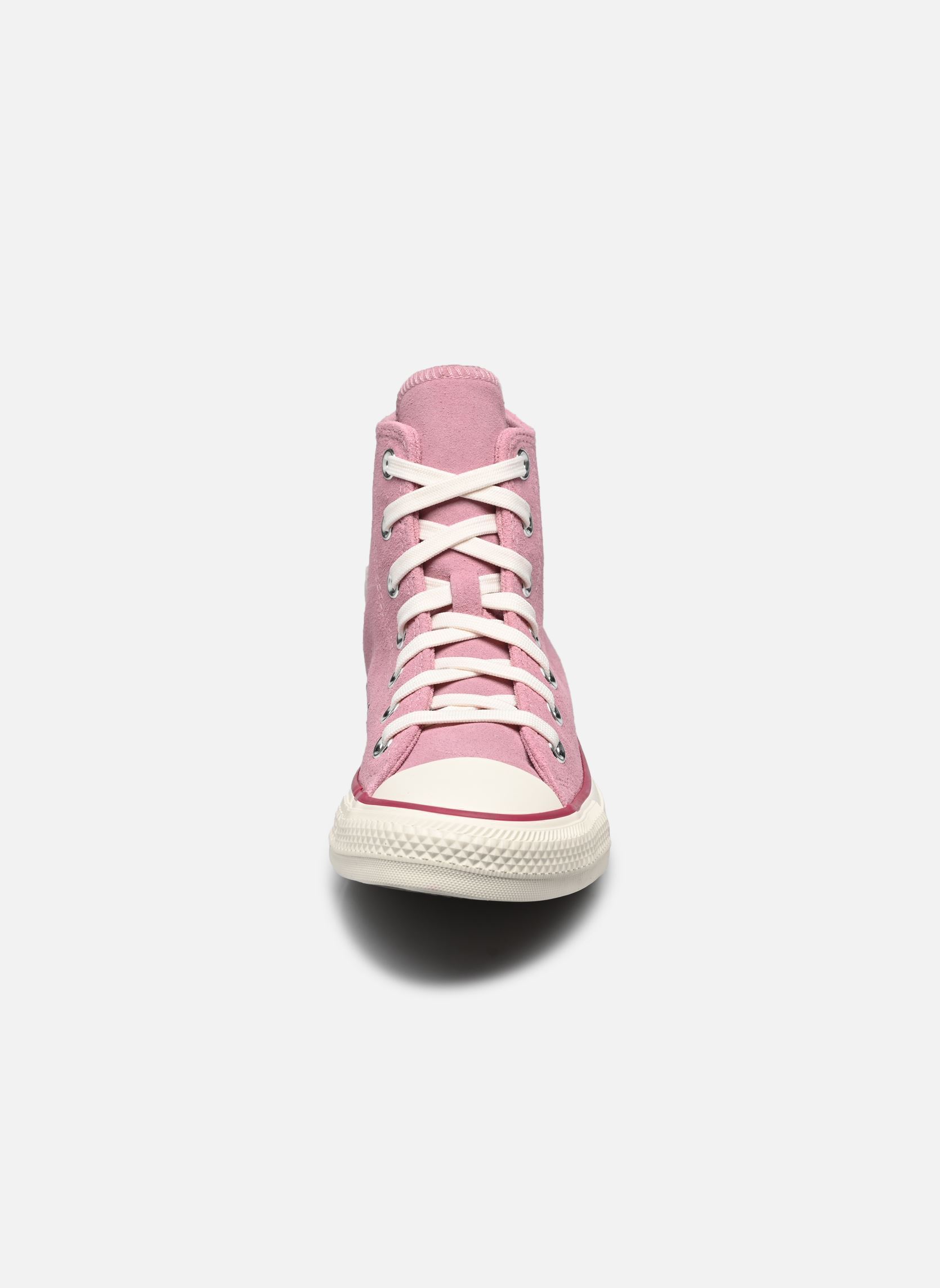 Baskets toile Chuck Taylor All Star Hi femme rose Converse Baskets toile Chuck Taylor All Star Hi femme rose CLIFFSIDE ROES/SPORT BERRY/EGR