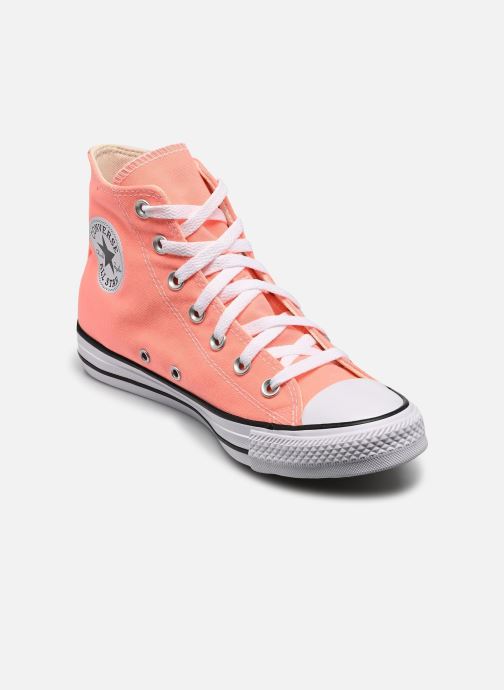 Converse Leinen-Sneaker Chuck Taylor All Star Hi damen orange