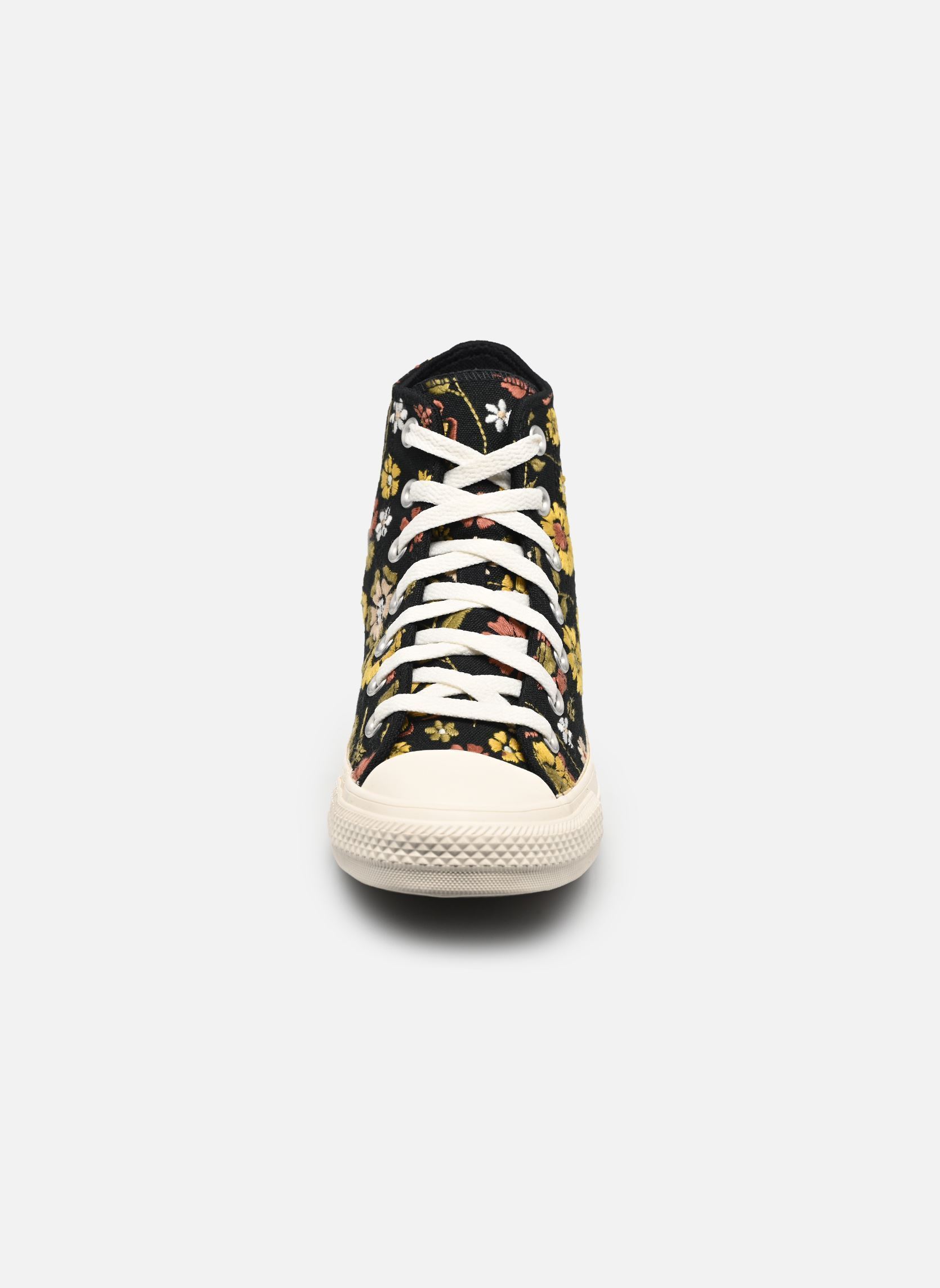 Baskets toile Chuck Taylor All Star Hi femme multicolore Converse Baskets toile Chuck Taylor All Star Hi femme multicolore BLACK/IN THE WEEDS/HAY DAY