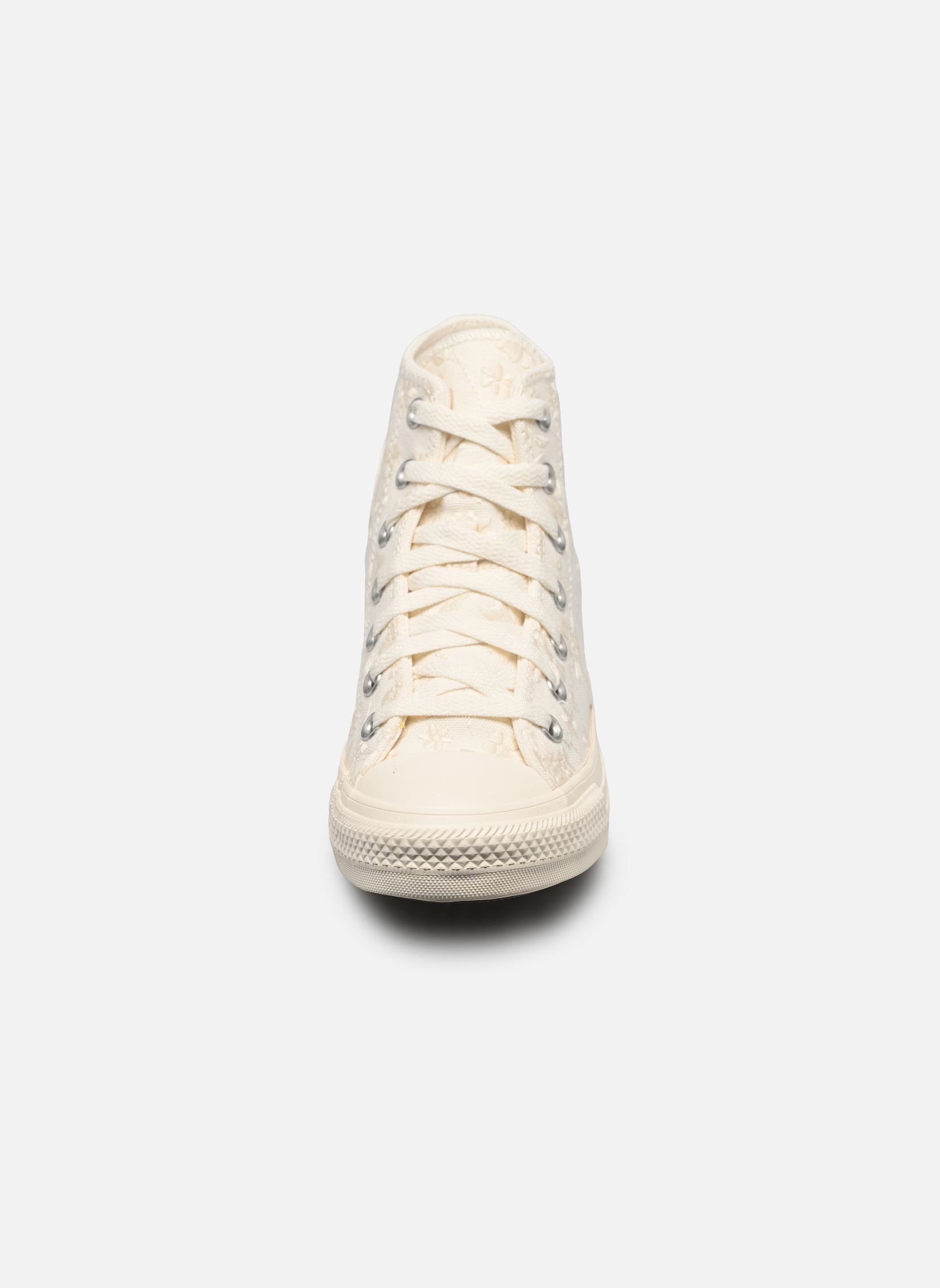 Baskets toile Chuck Taylor All Star Hi femme blanc Converse Baskets toile Chuck Taylor All Star Hi femme blanc EGRET/BLACK/EGRET 2