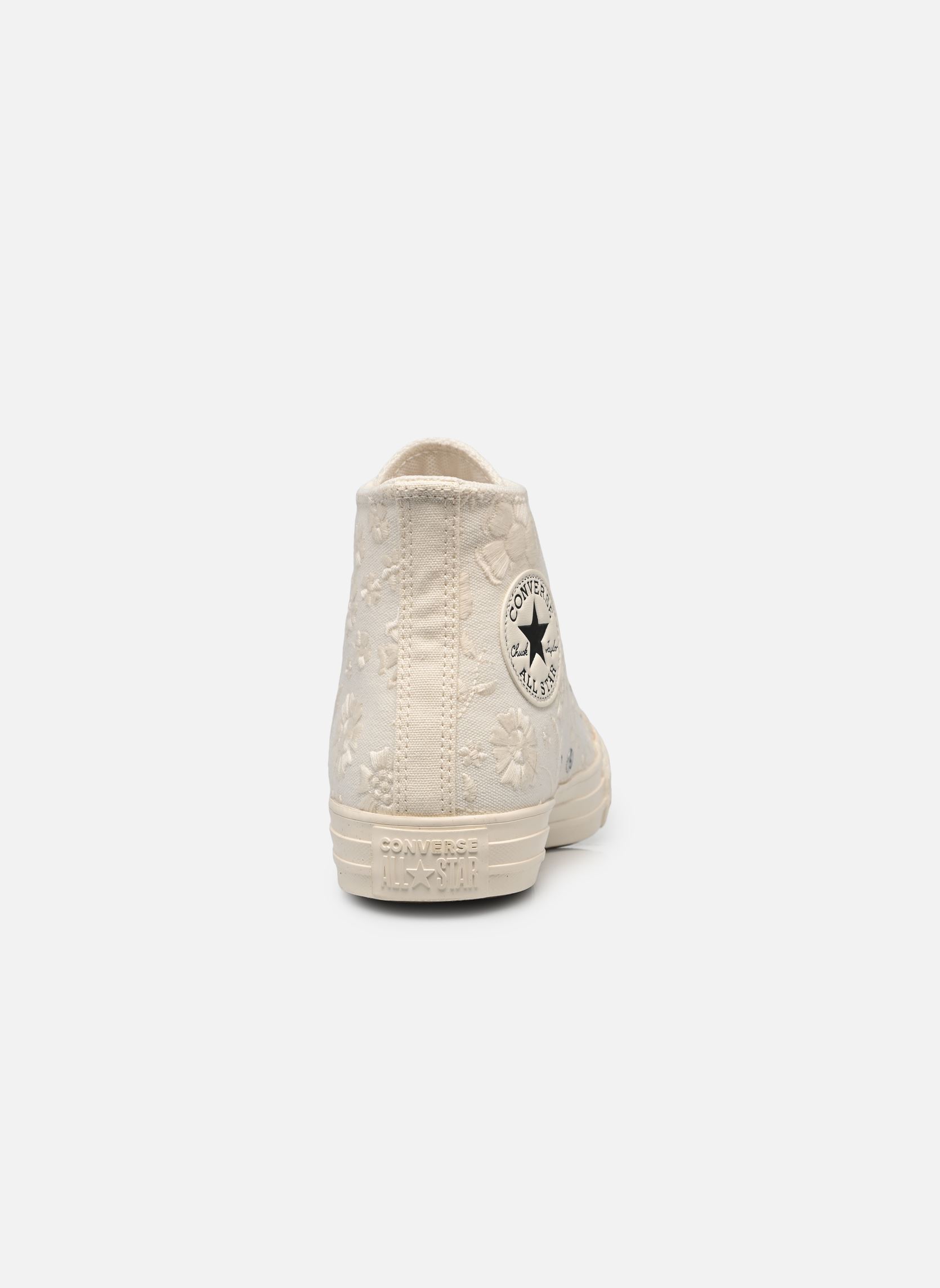 Baskets toile Chuck Taylor All Star Hi femme blanc Converse Baskets toile Chuck Taylor All Star Hi femme blanc EGRET/BLACK/EGRET 2