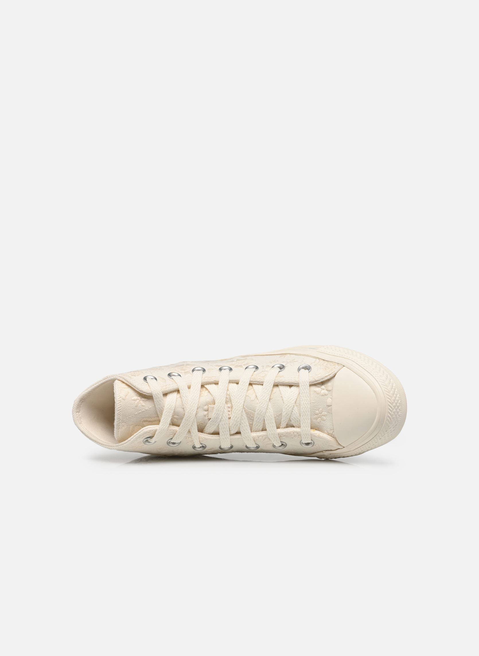 Baskets toile Chuck Taylor All Star Hi femme blanc Converse Baskets toile Chuck Taylor All Star Hi femme blanc EGRET/BLACK/EGRET 2